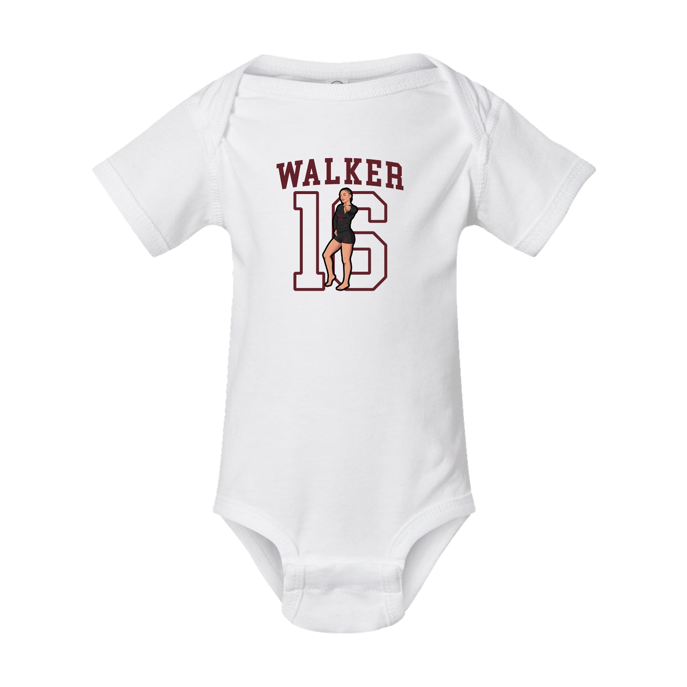 Baby Onesie — Shirsey in White