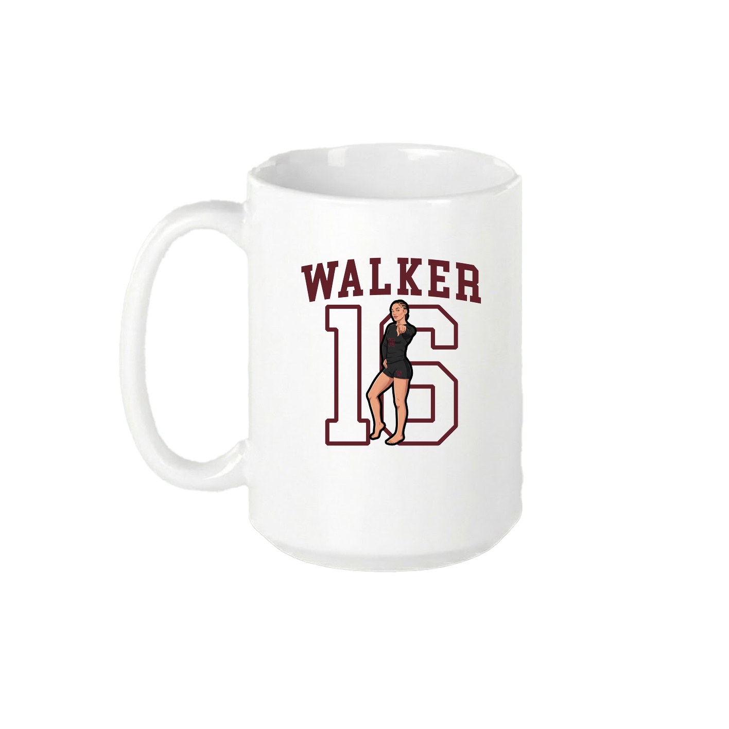 15oz Coffee Mug — Shirsey in White