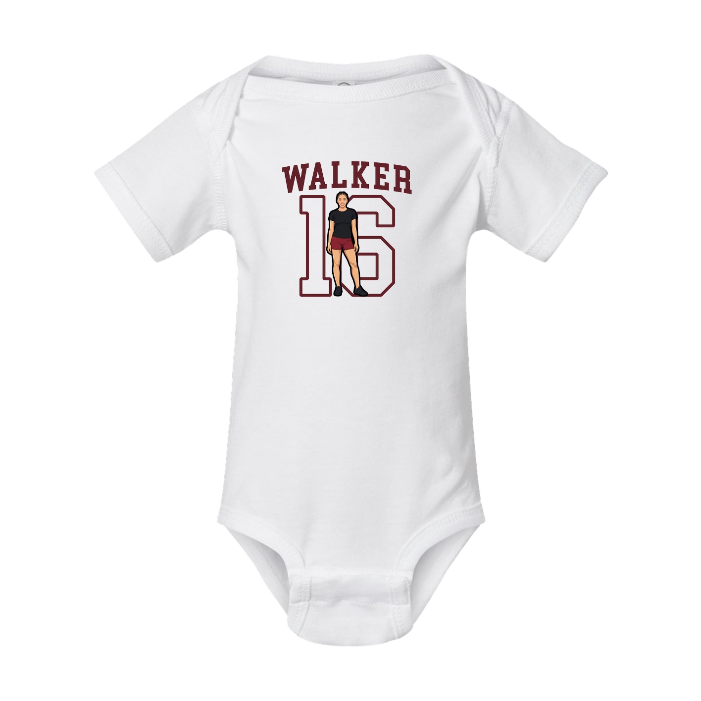 Baby Onesie — Shirsey in White