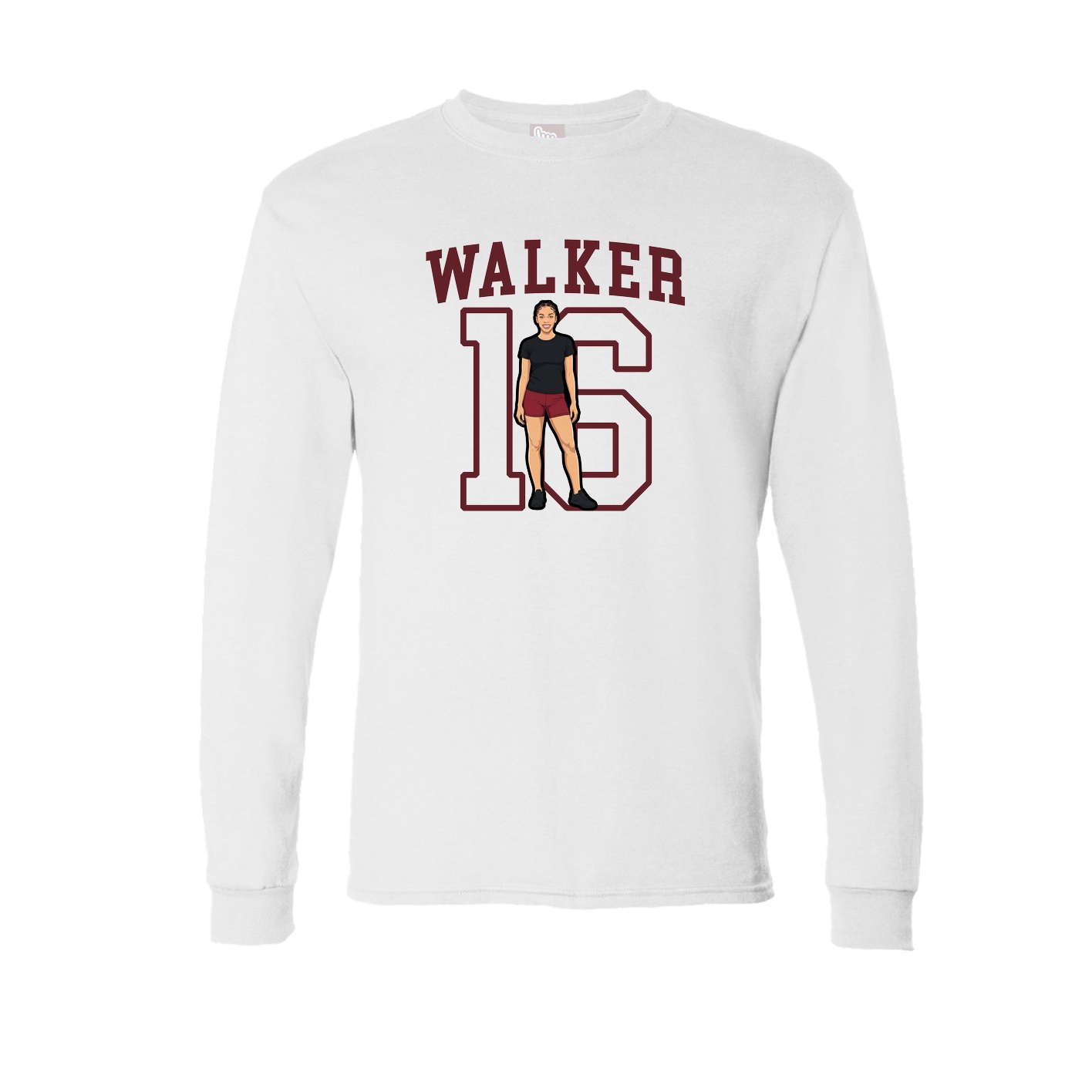Long Sleeve Tee — Shirsey in White