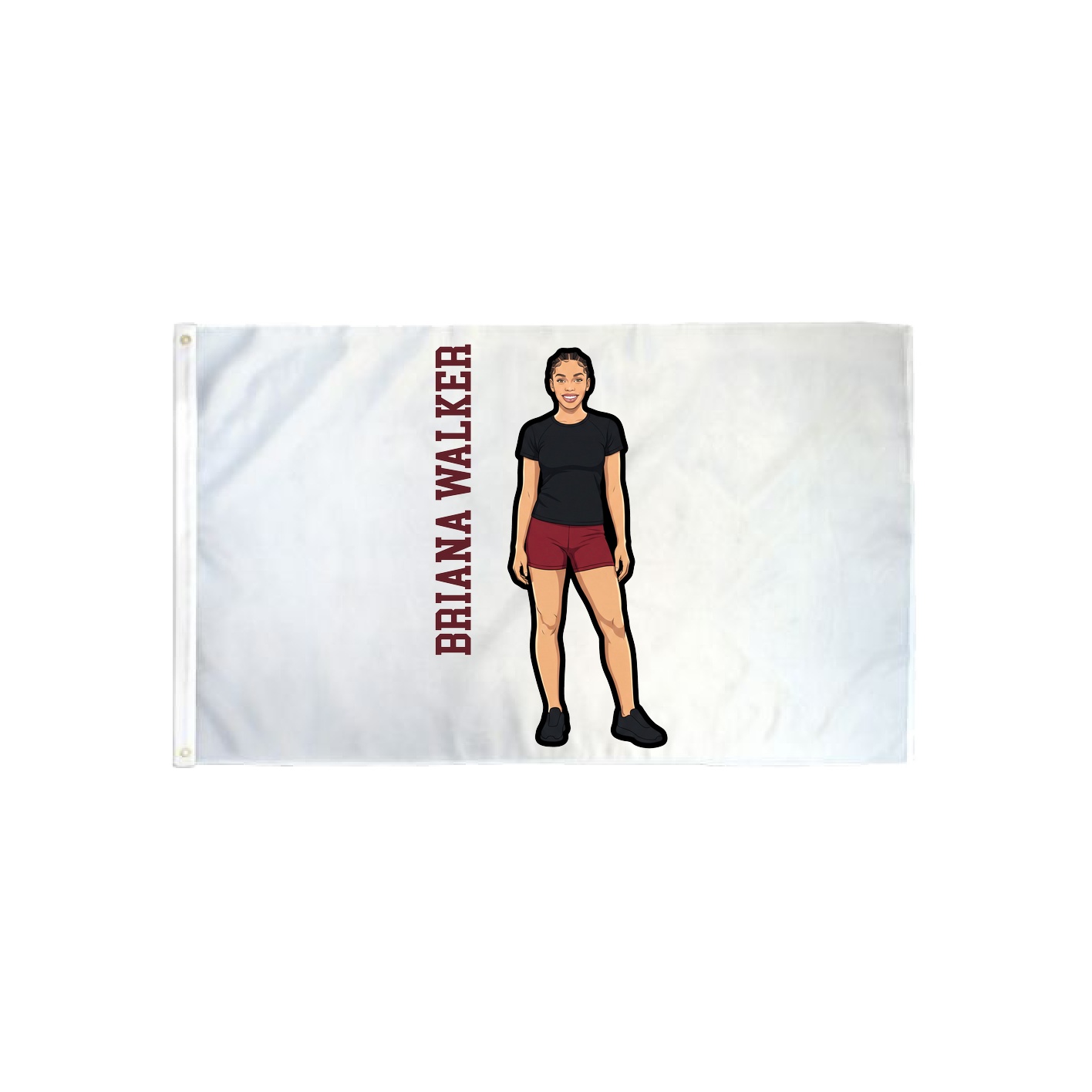 3x5 Flag — Name Vertical in Classic