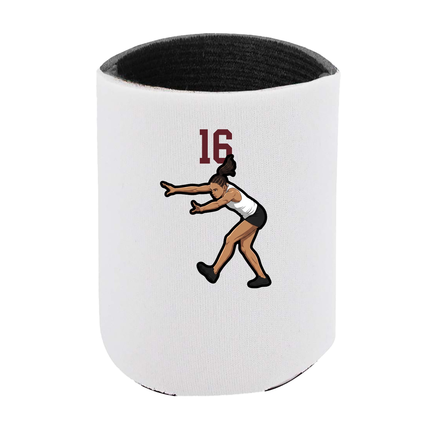 Can Holder — Number Top in White