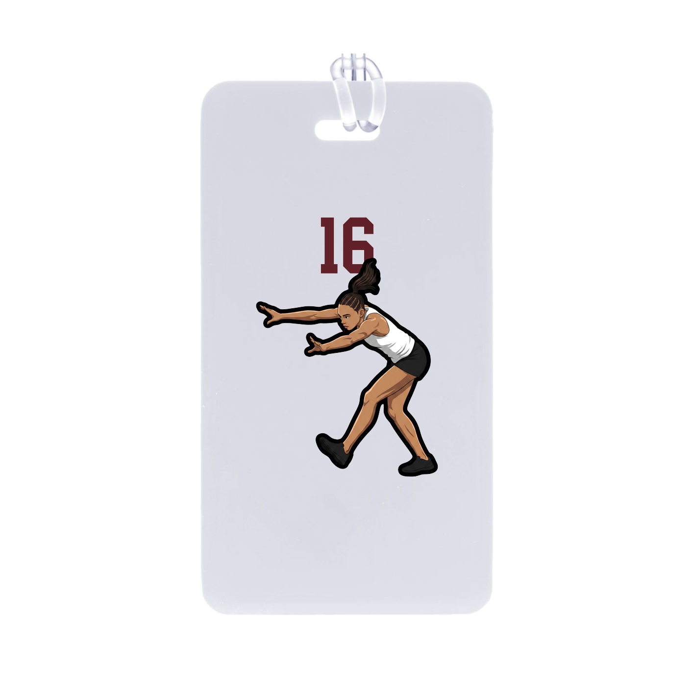 Bag Tag — Number Top in Classic