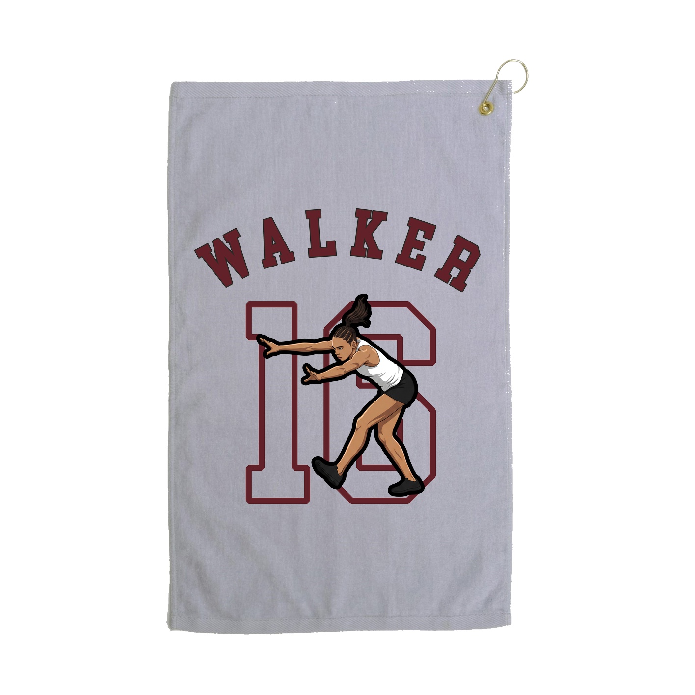 Golf Towel — Shirsey Arch in Grey