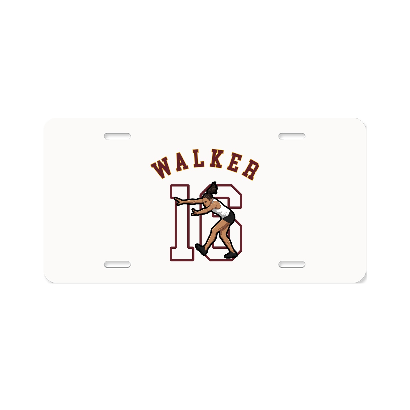 License Plate — Shirsey Arch in Classic