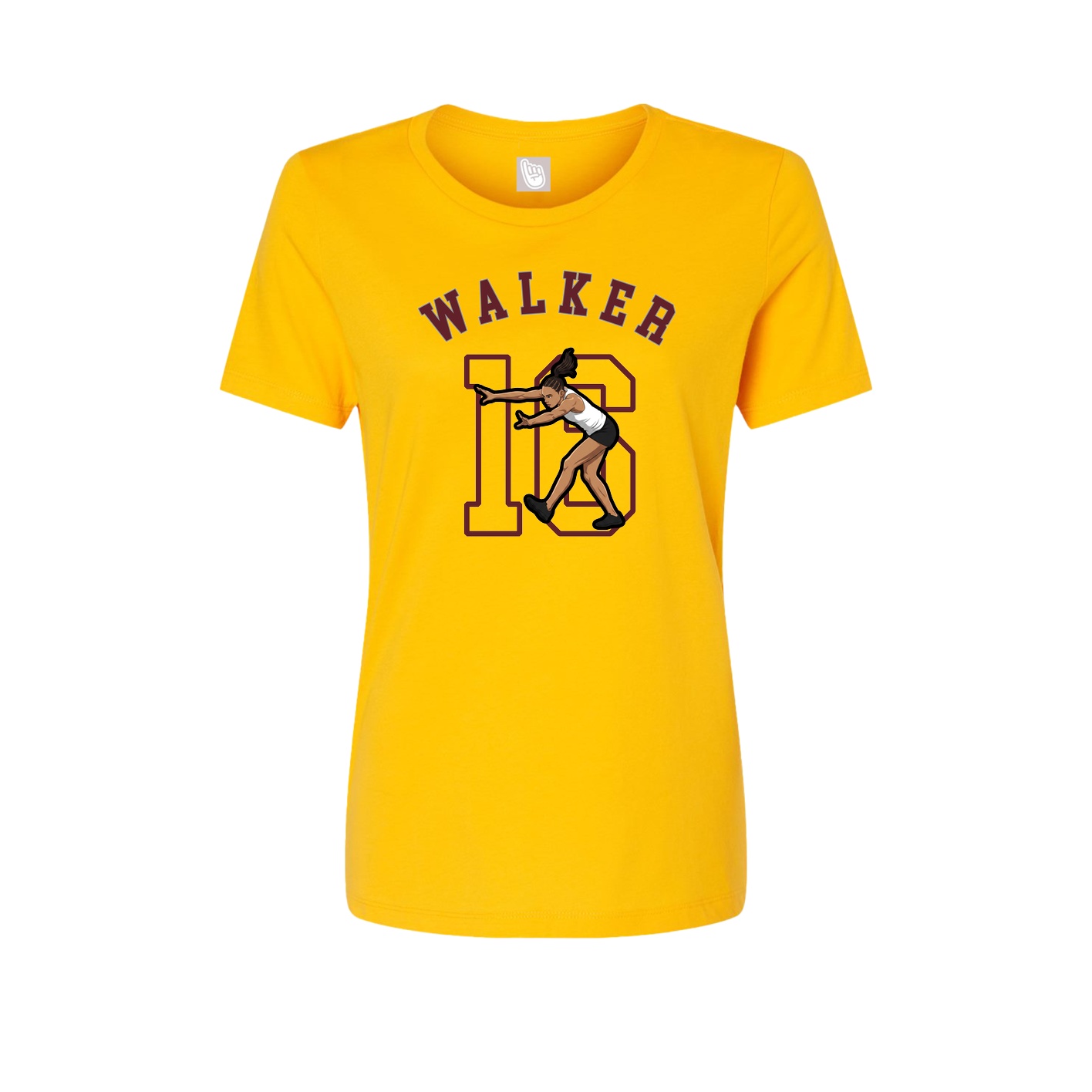 Womens Tee — Shirsey Arch in Gold