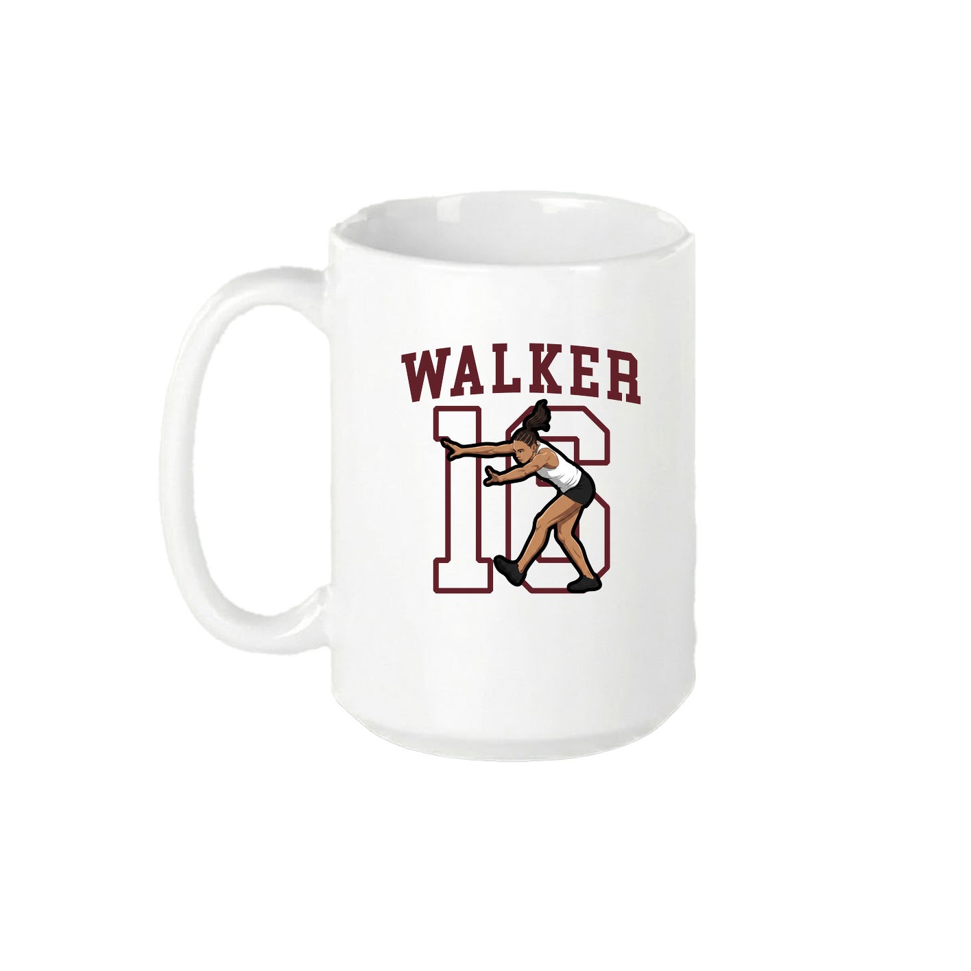 15oz Coffee Mug — Shirsey in White