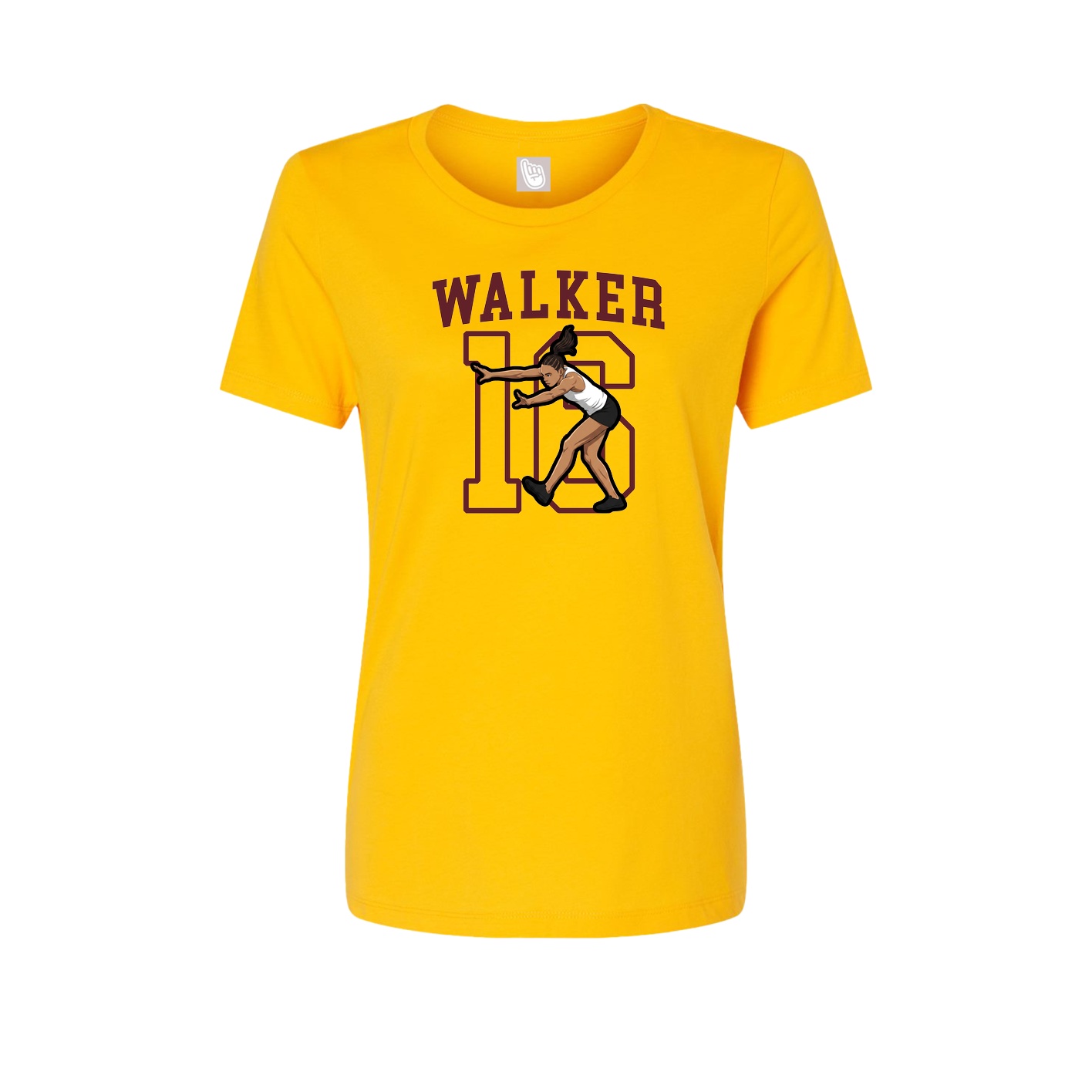 Womens Tee — Shirsey in Gold