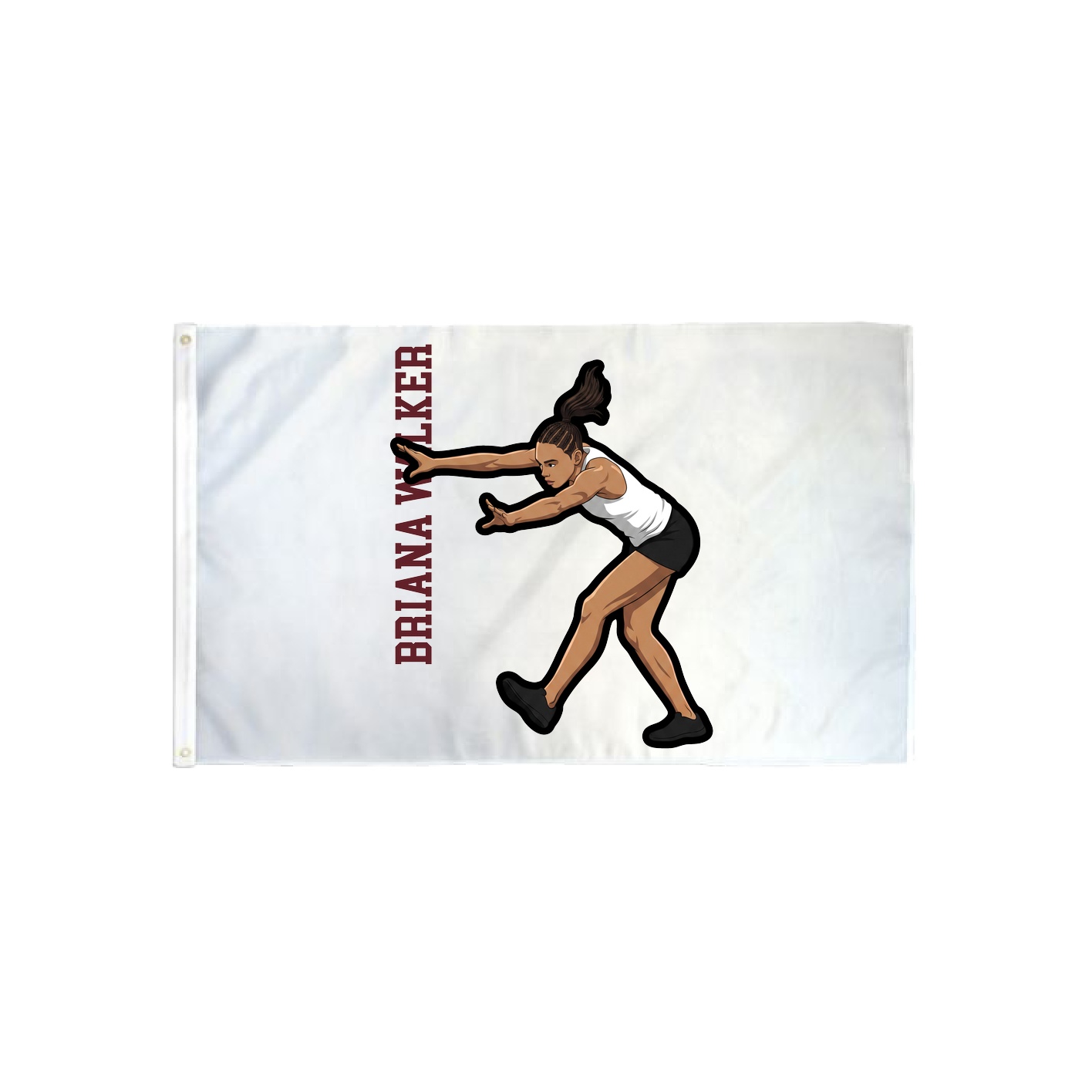 3x5 Flag — Name Vertical in Classic