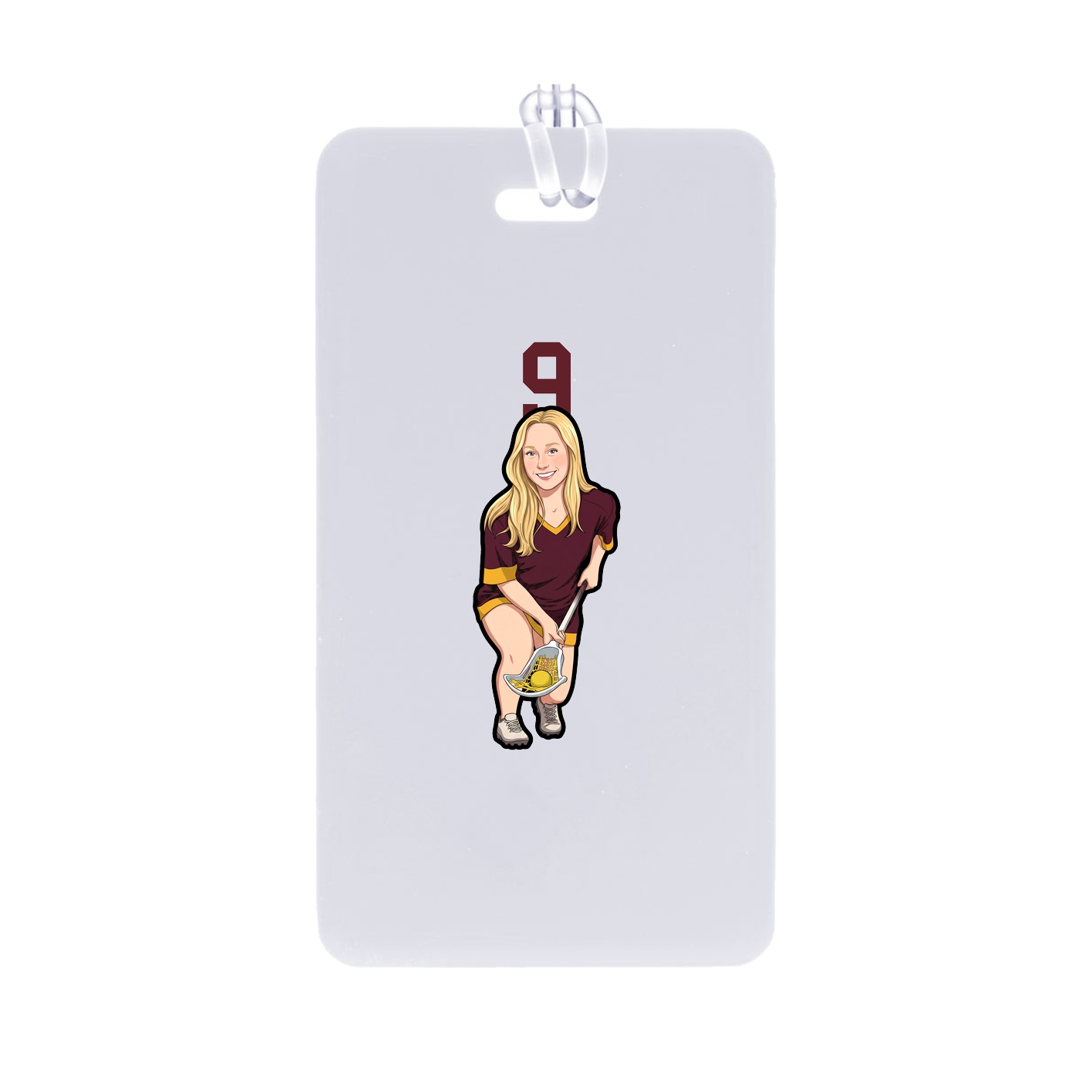 Bag Tag — Number Top in Classic