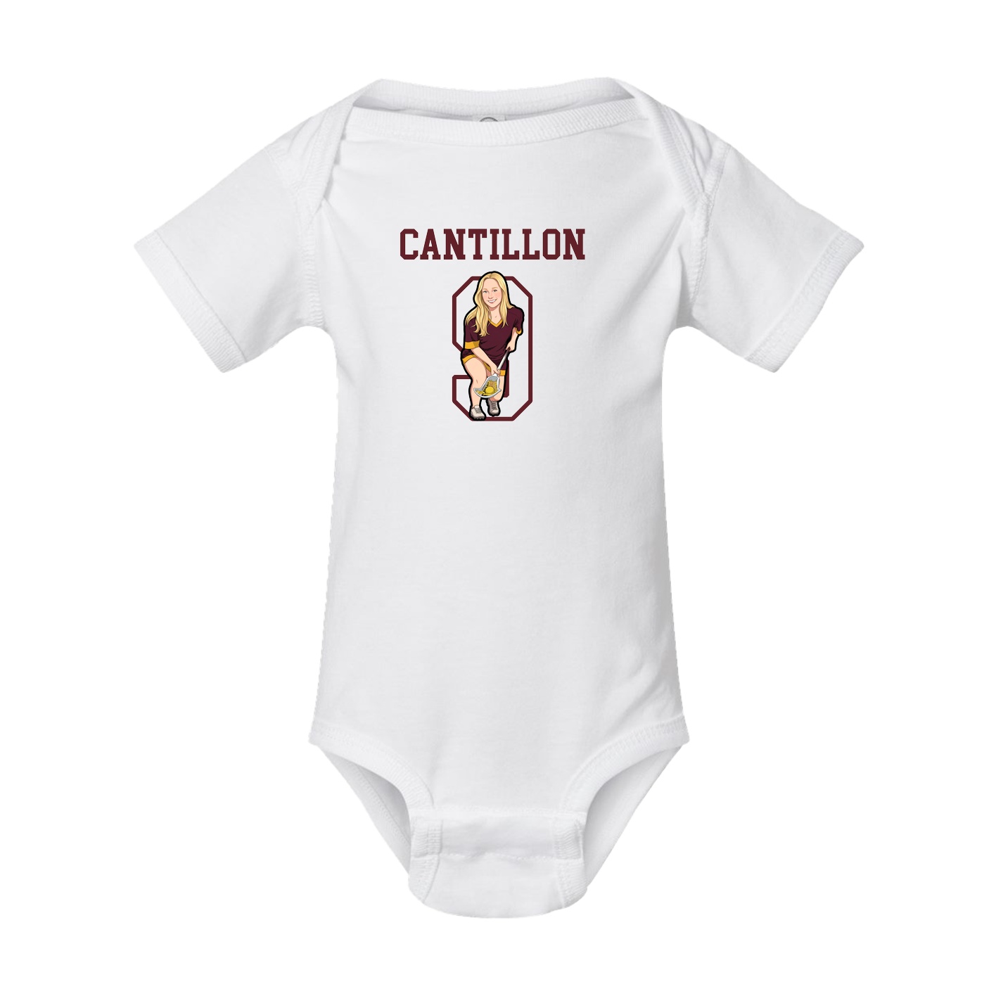 Baby Onesie — Shirsey in White