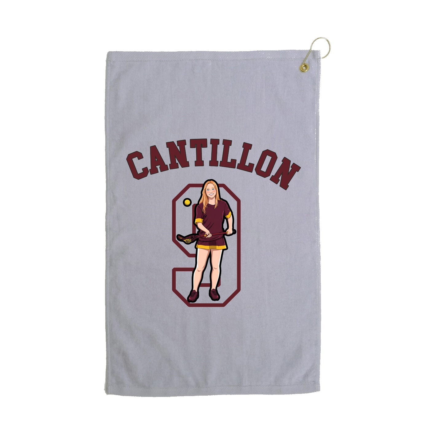 Golf Towel — Shirsey Arch in Grey