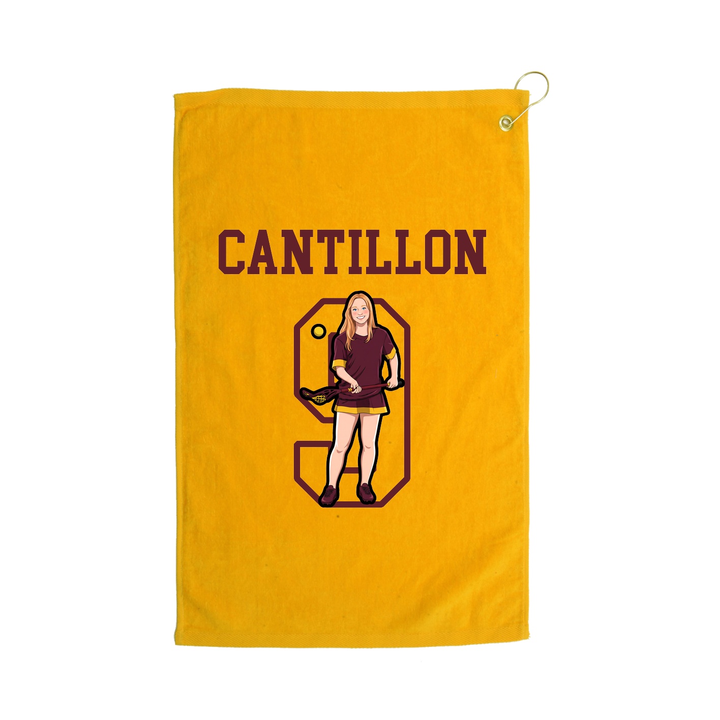 Golf Towel — Shirsey in Gold