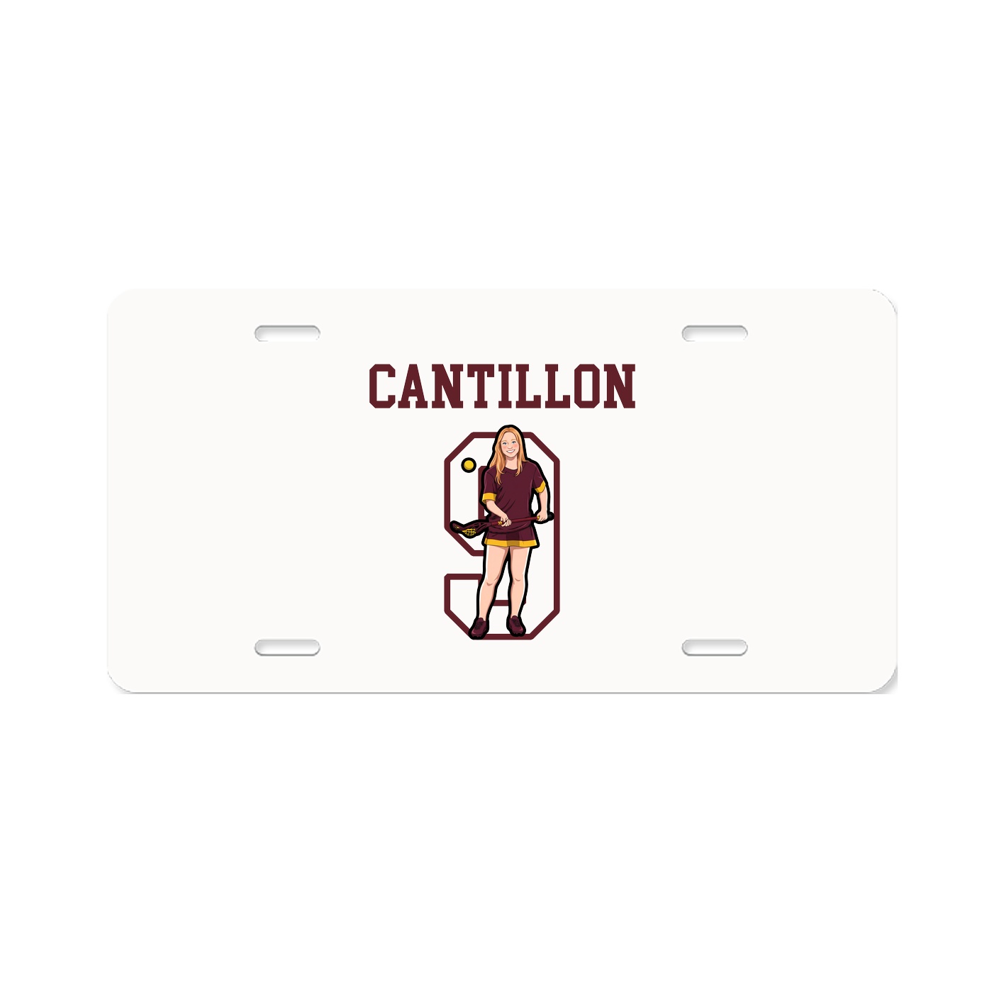 License Plate — Shirsey in Classic