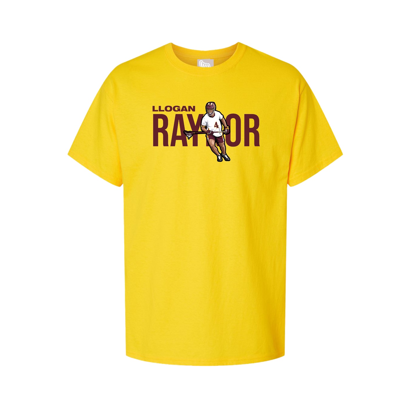 Youth Tee — Player Name in Gold