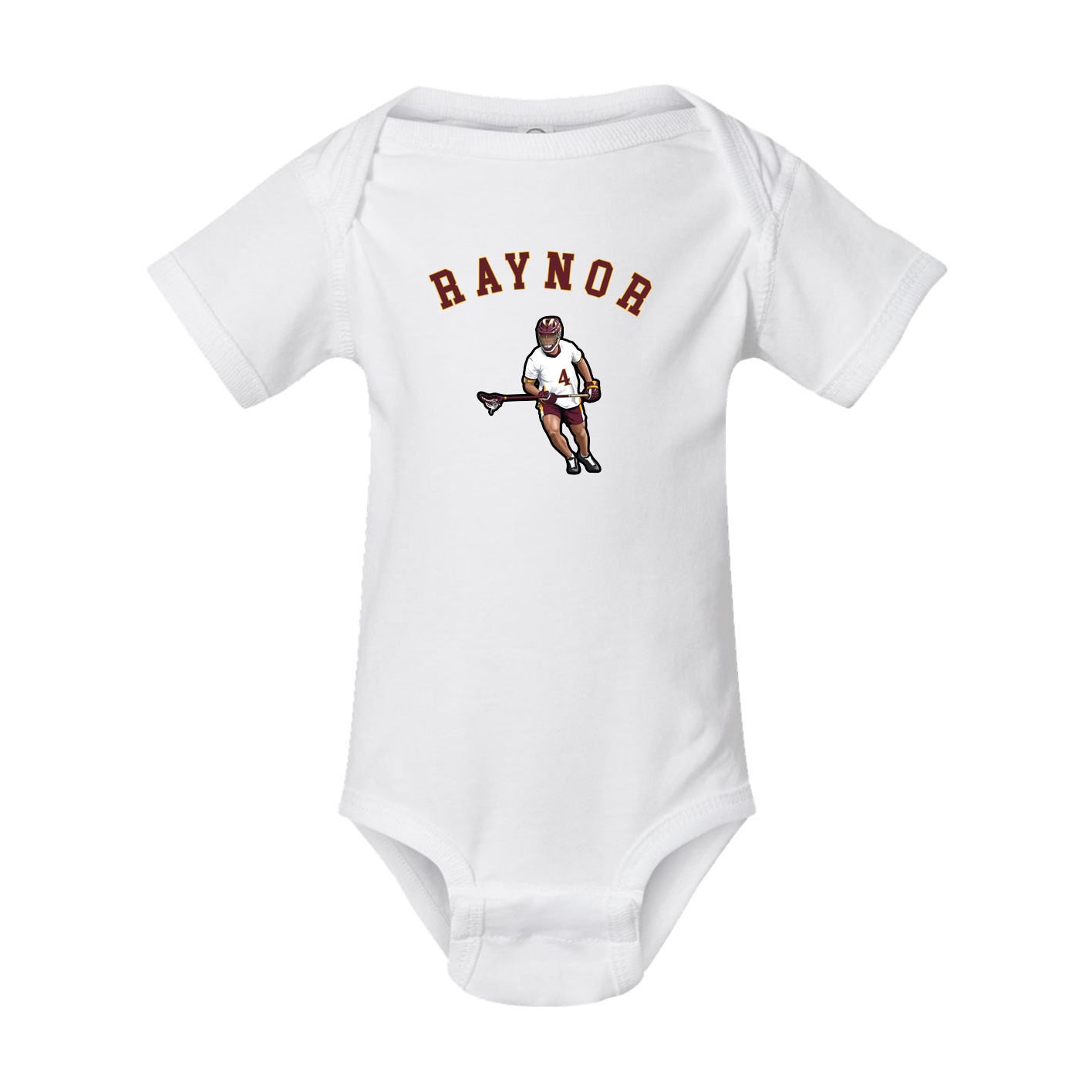 Baby Onesie — Shirsey Arch in White