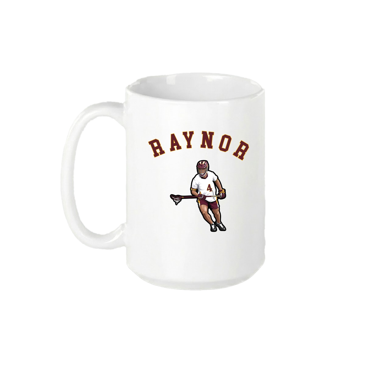 15oz Coffee Mug — Shirsey Arch in White