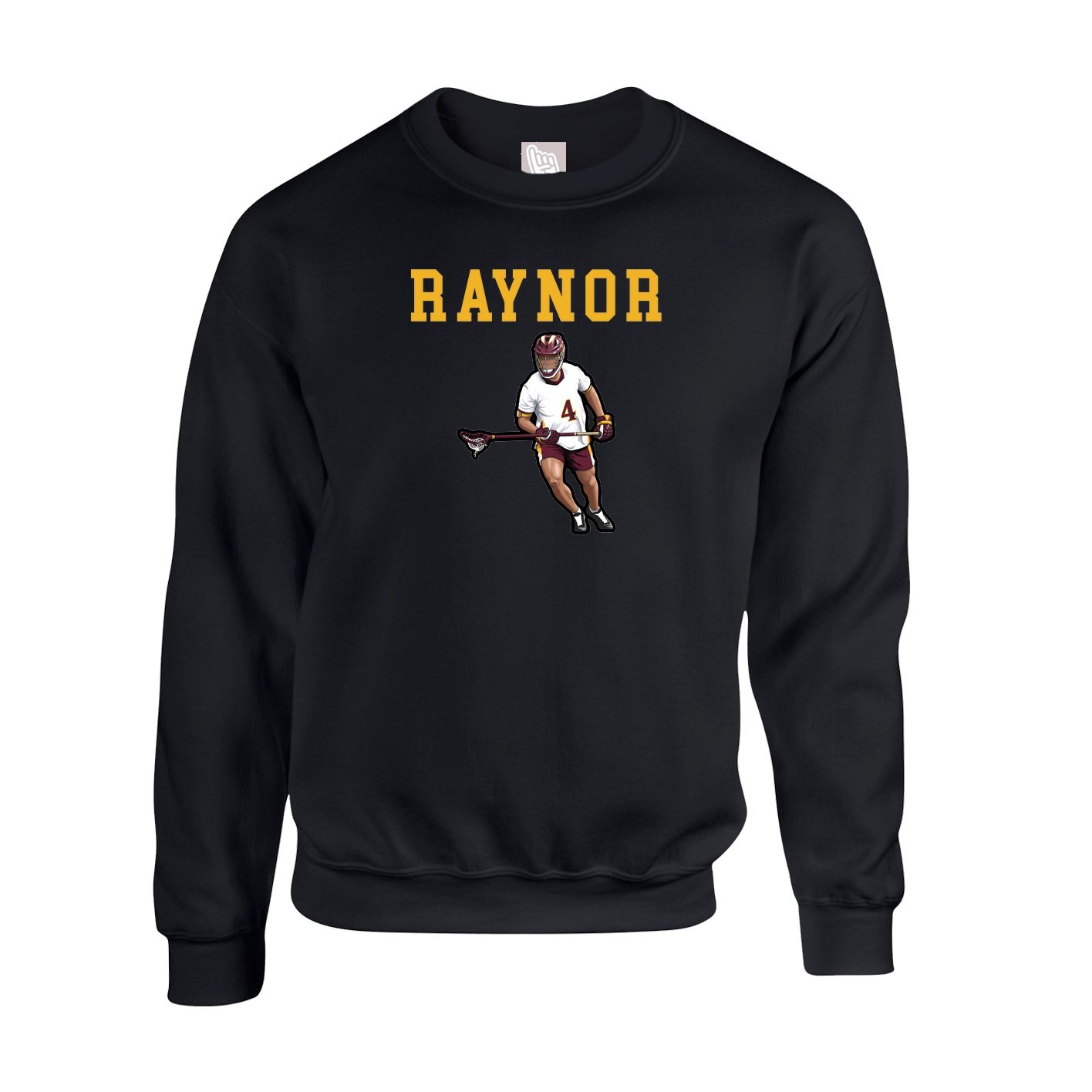 Fleece Crew — Shirsey in Black