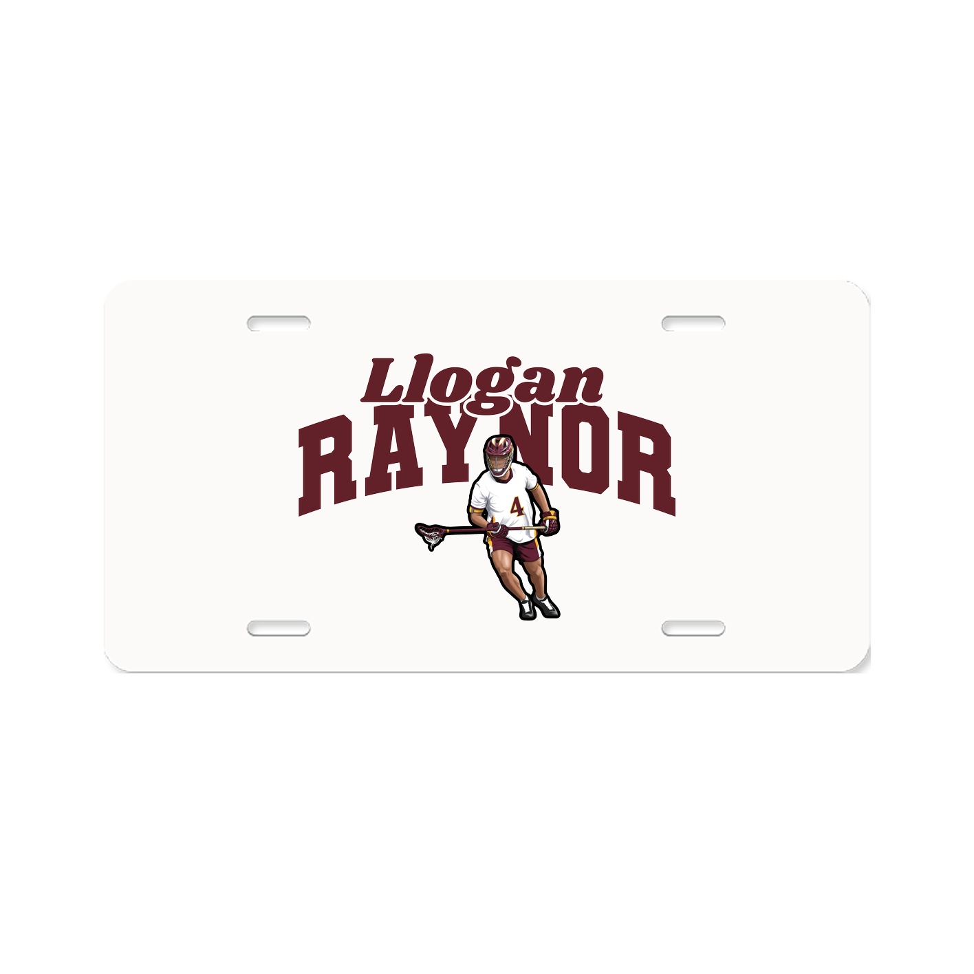 License Plate — Signature Arch in Classic
