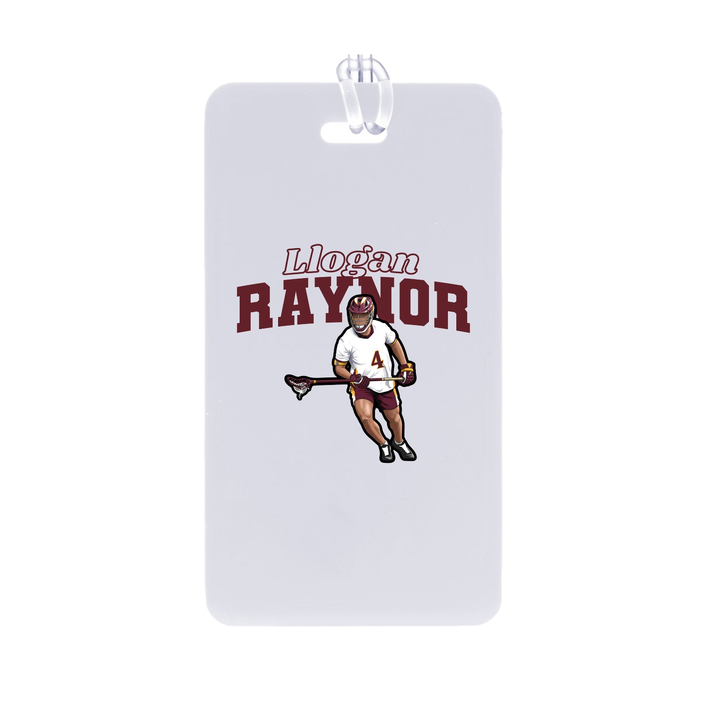 Bag Tag — Name Arch in Classic