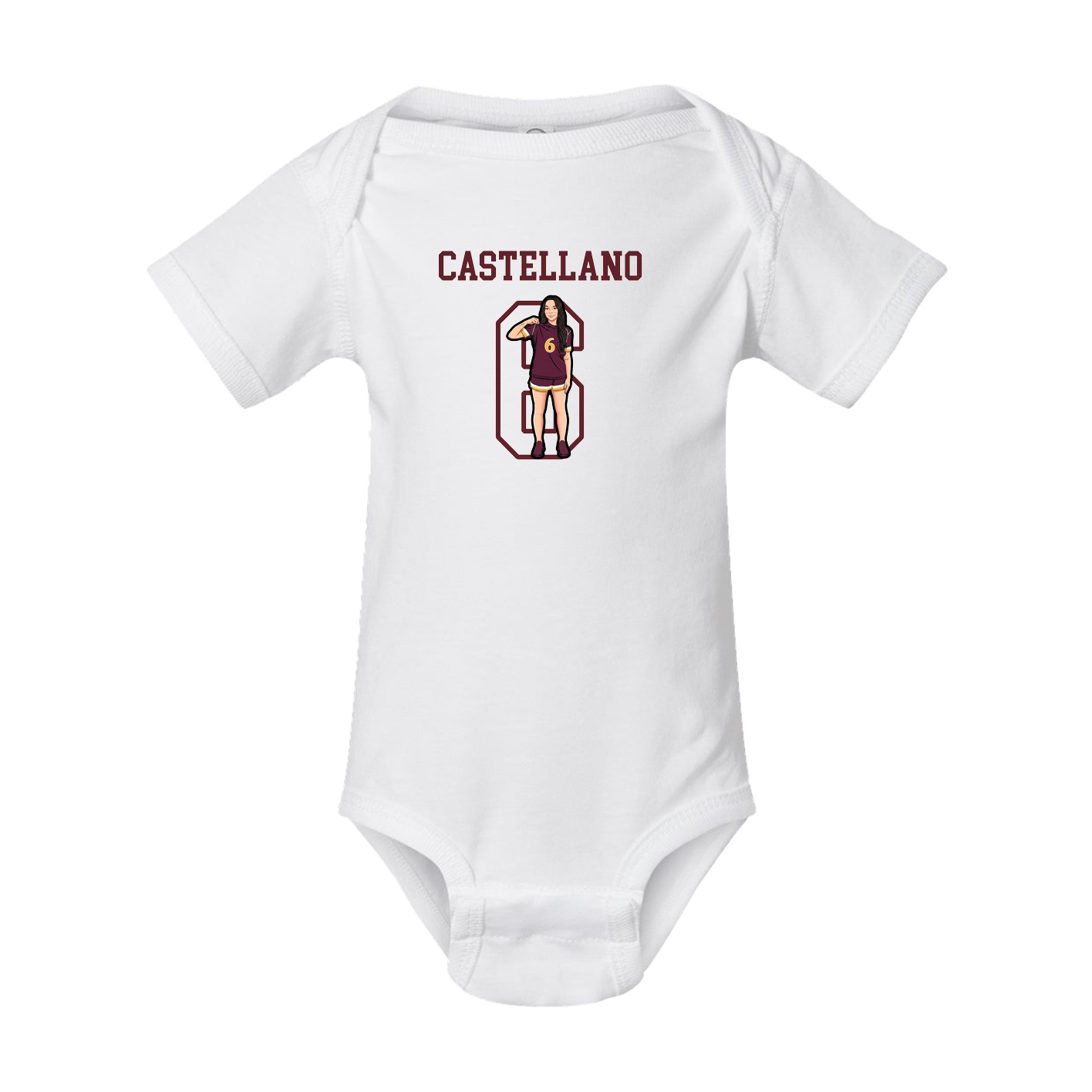 Baby Onesie — Shirsey in White