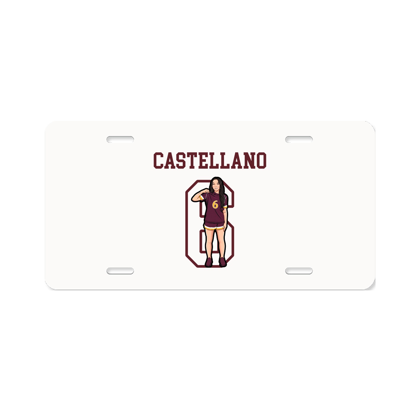 License Plate — Shirsey in Classic