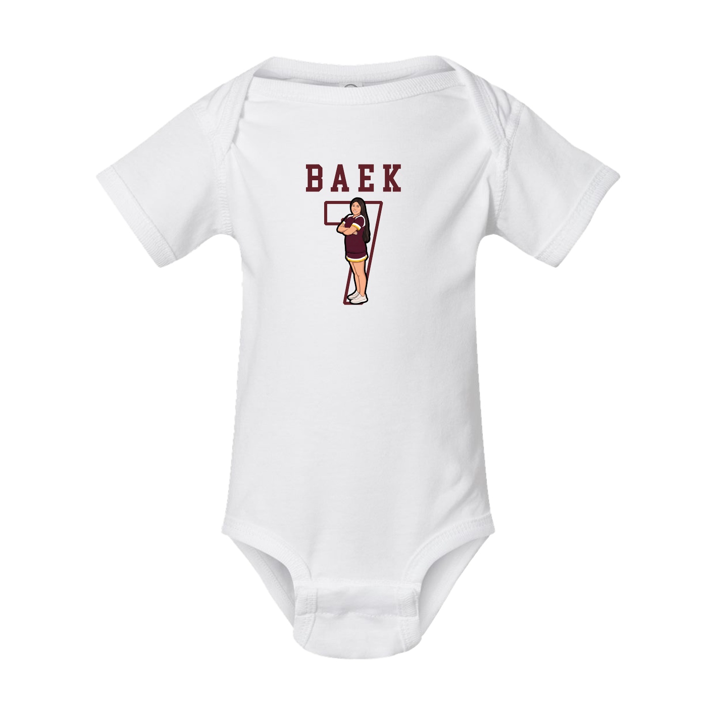 Baby Onesie — Shirsey in White