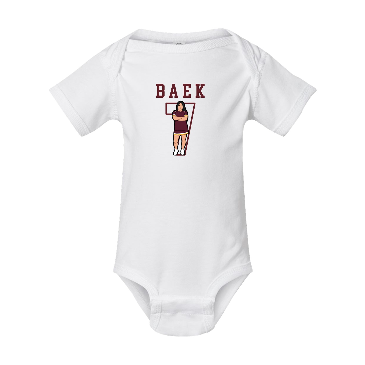 Baby Onesie — Shirsey in White