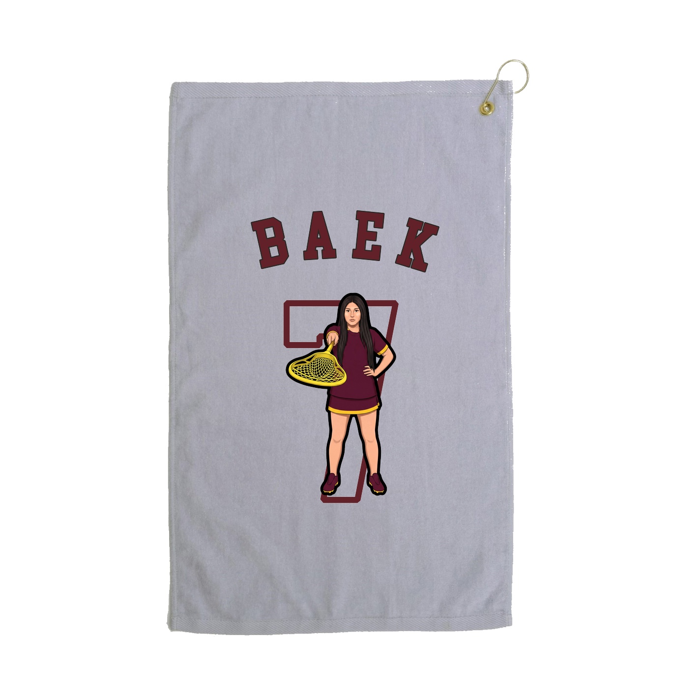 Golf Towel — Shirsey Arch in Grey
