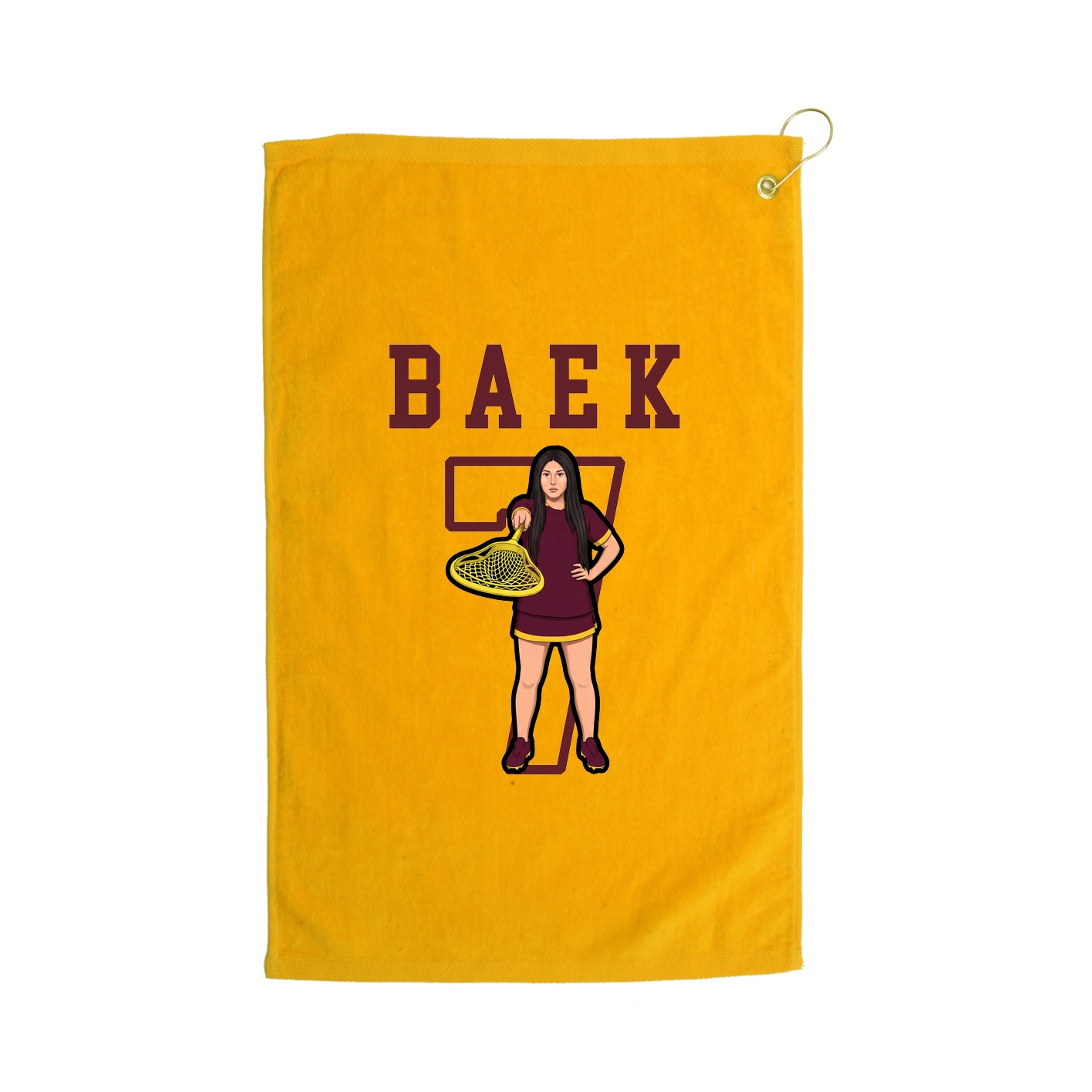 Golf Towel — Shirsey in Gold