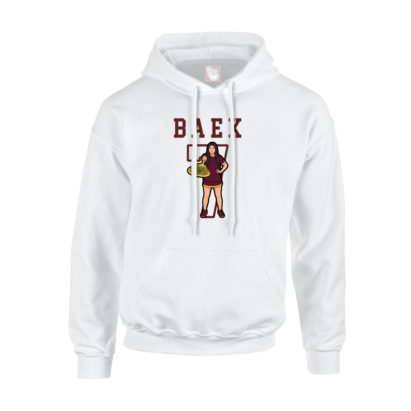 Youth Hoodie — Shirsey in White