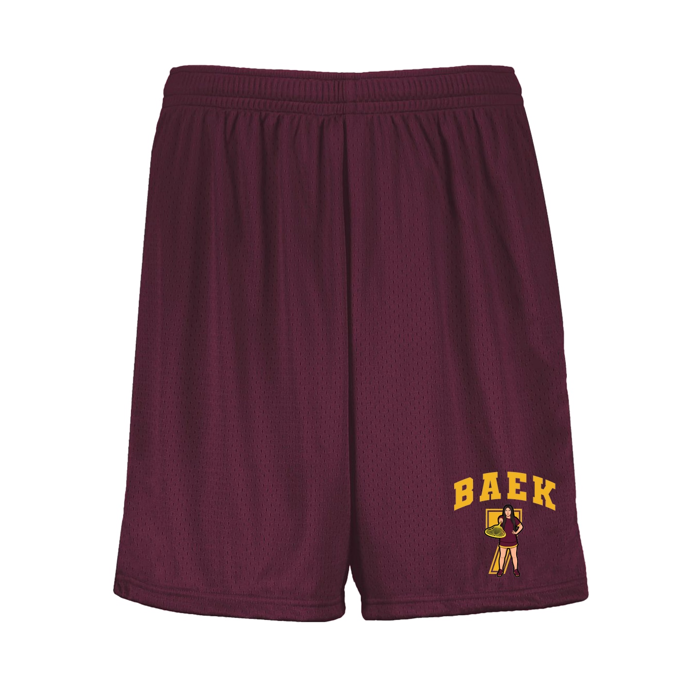 Shorts — Number in Maroon