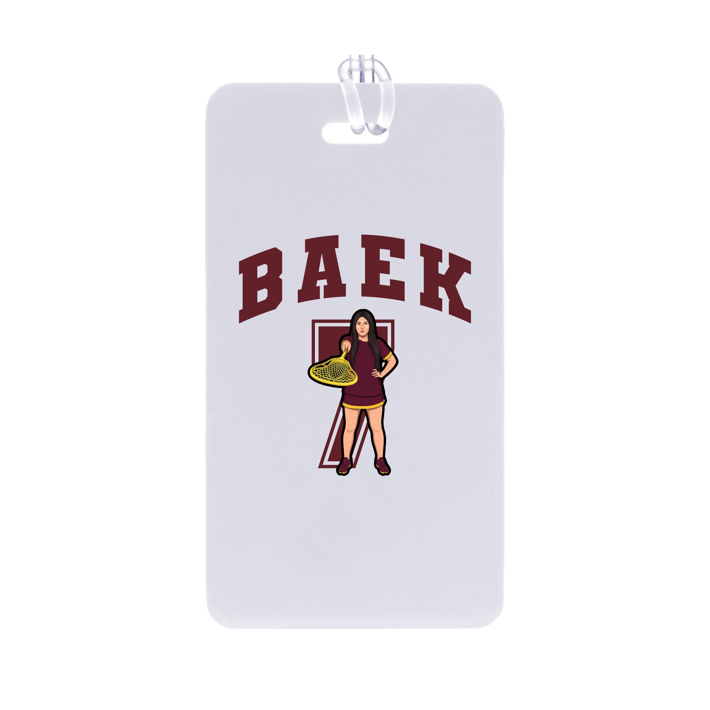 Bag Tag — Number in Classic