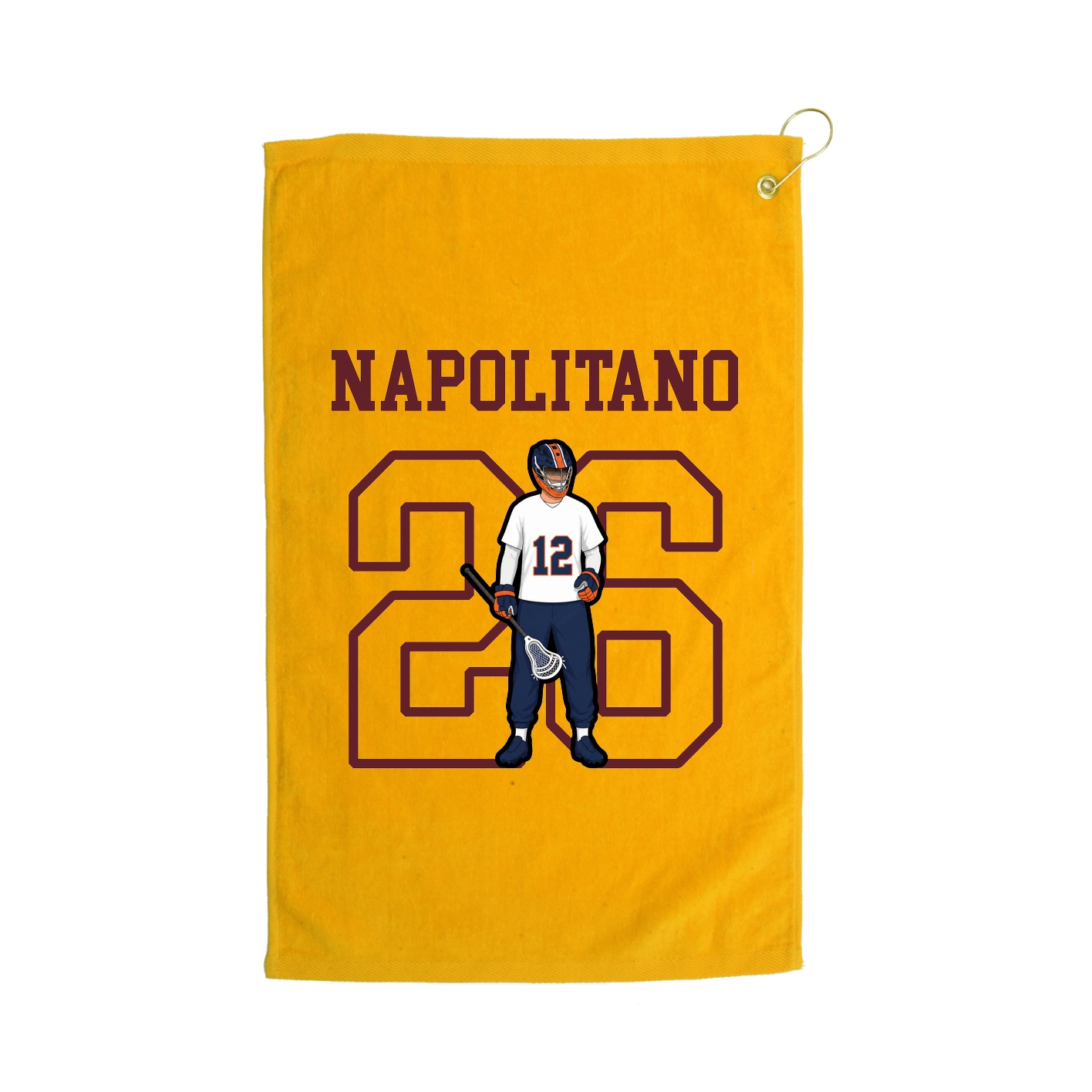 Golf Towel — Shirsey in Gold