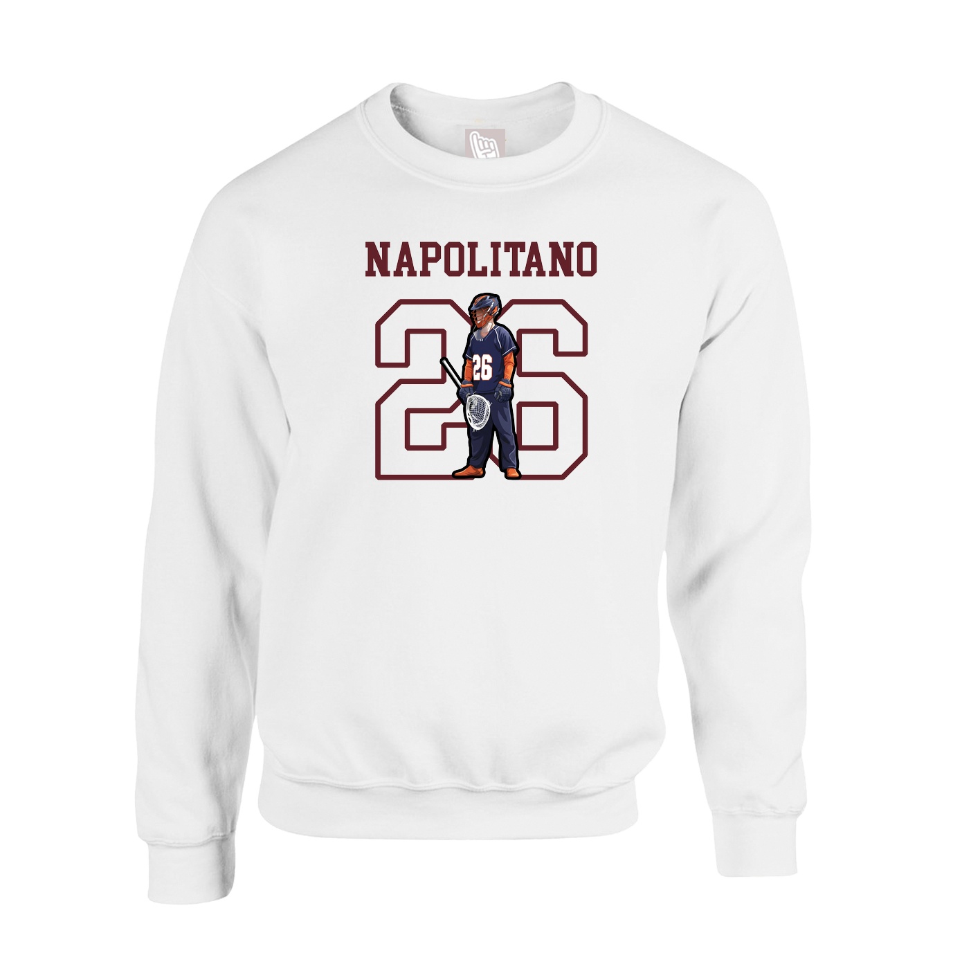 Fleece Crew — Shirsey in White