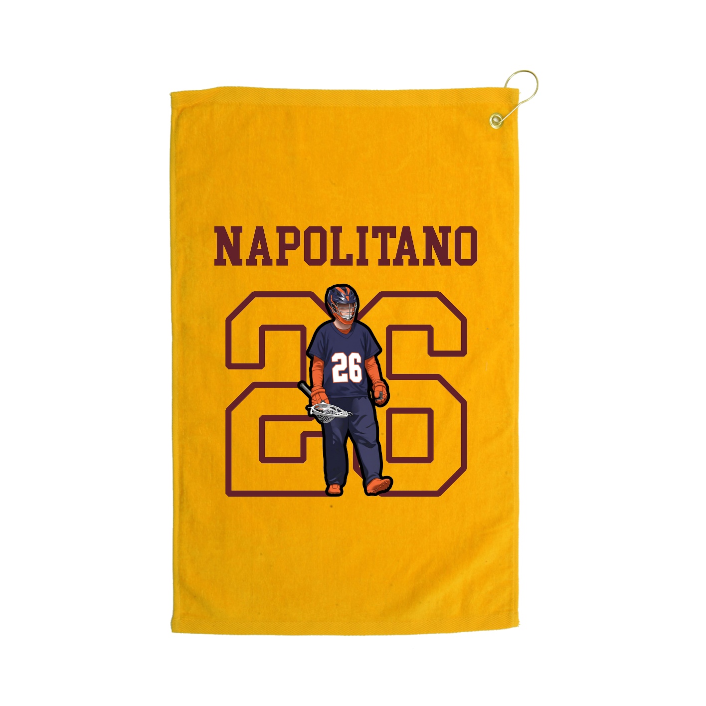 Golf Towel — Shirsey in Gold