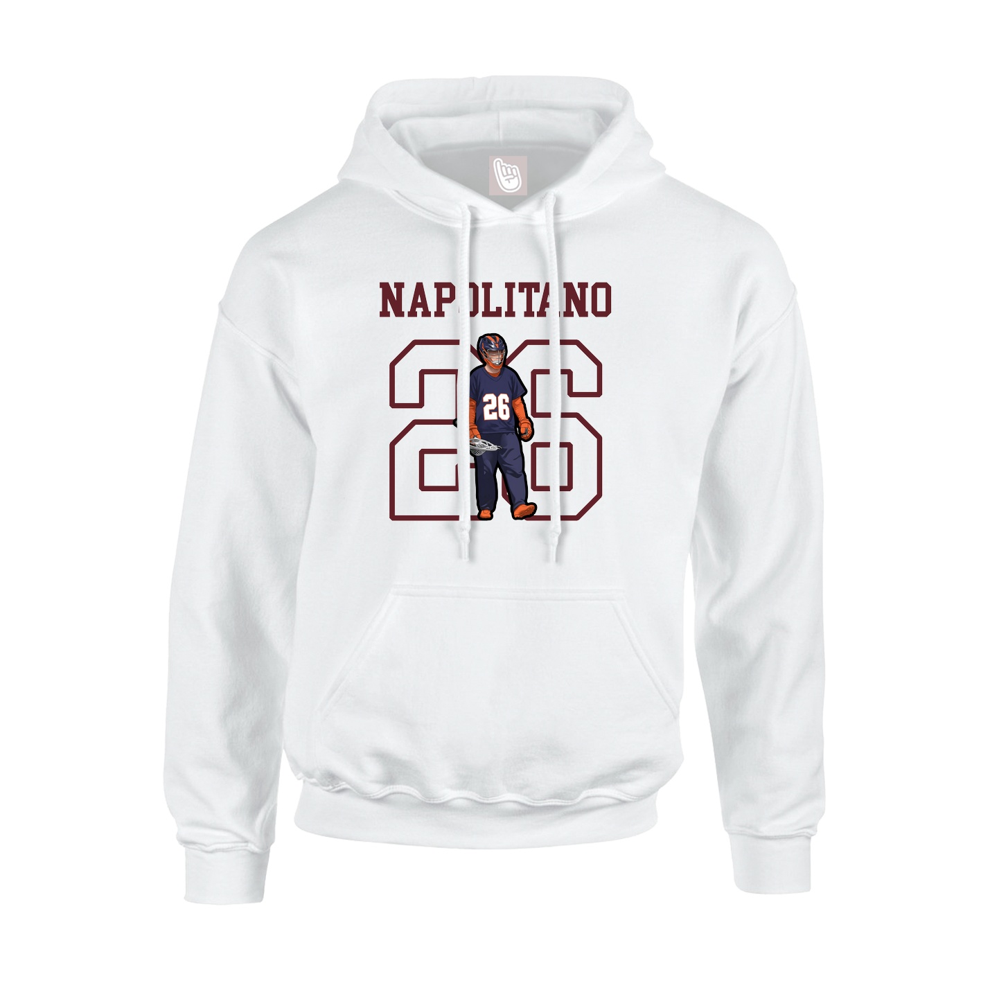 Youth Hoodie — Shirsey in White