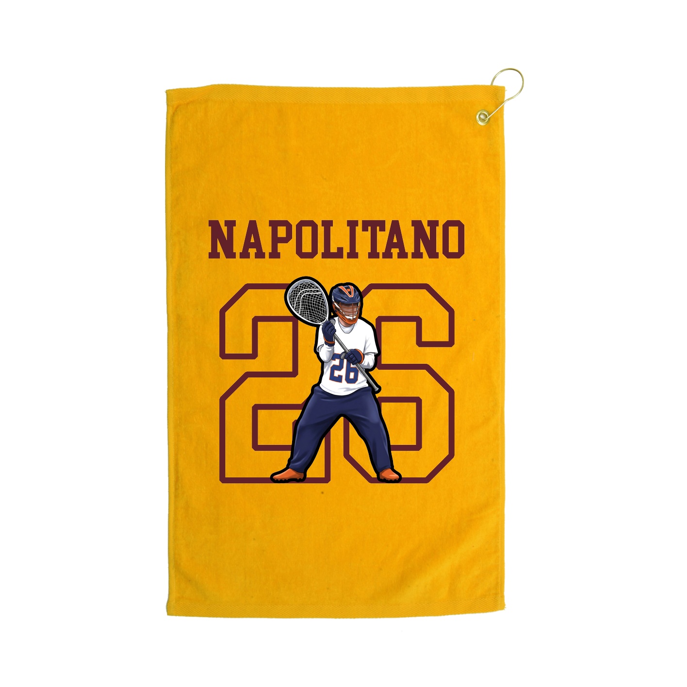 Golf Towel — Shirsey in Gold