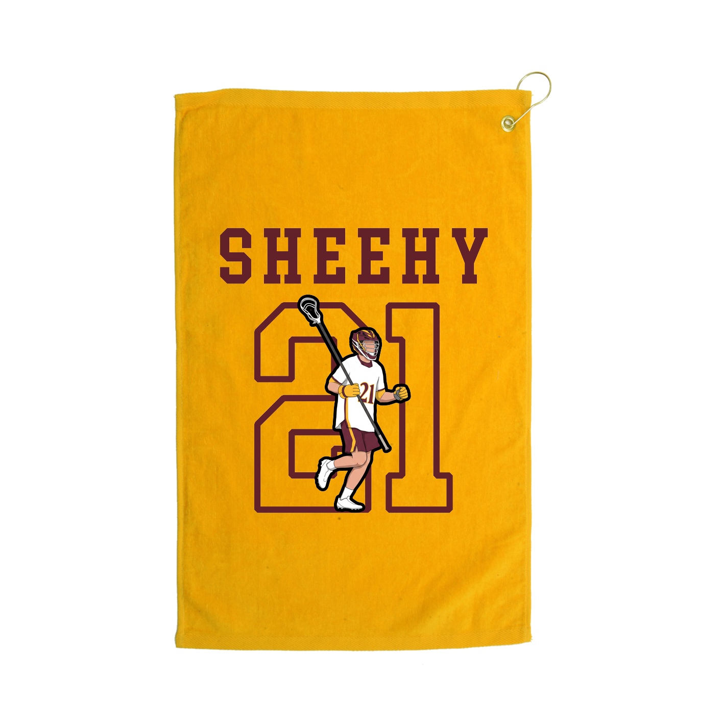 Golf Towel — Shirsey in Gold
