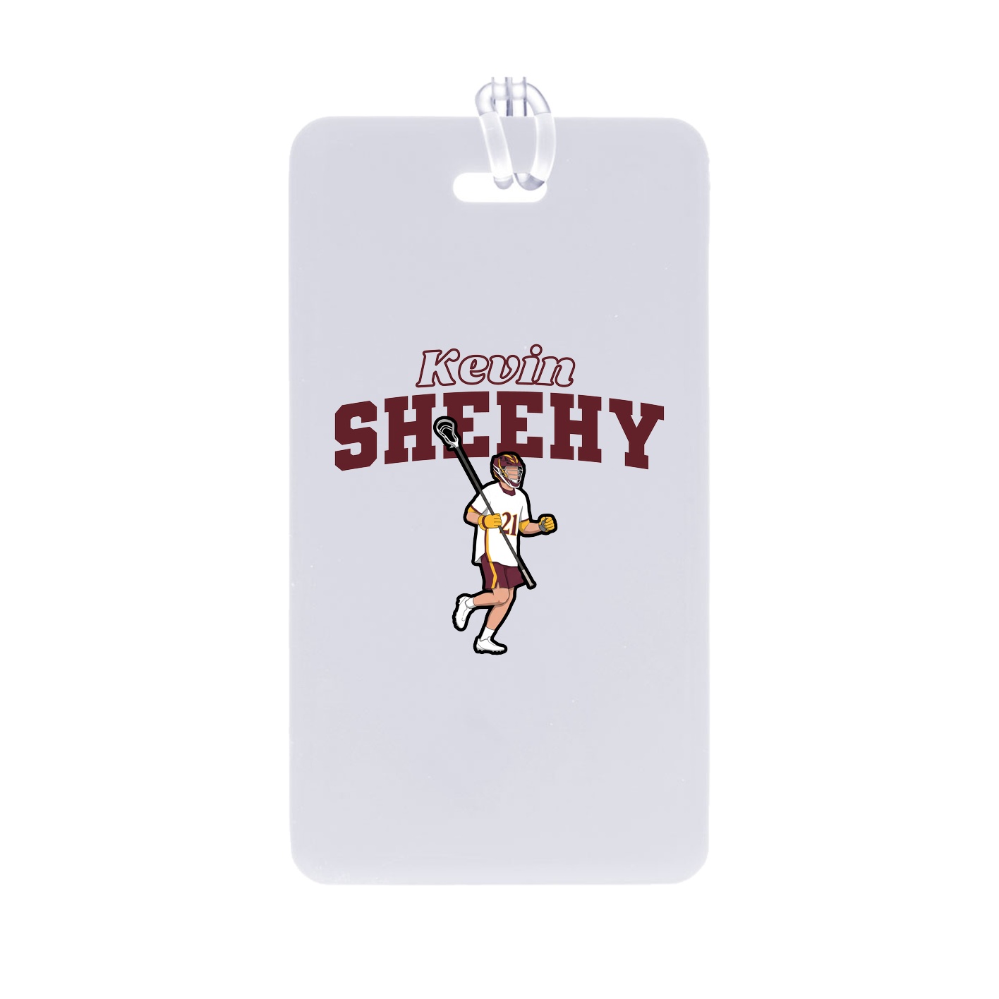 Bag Tag — Name Arch in Classic