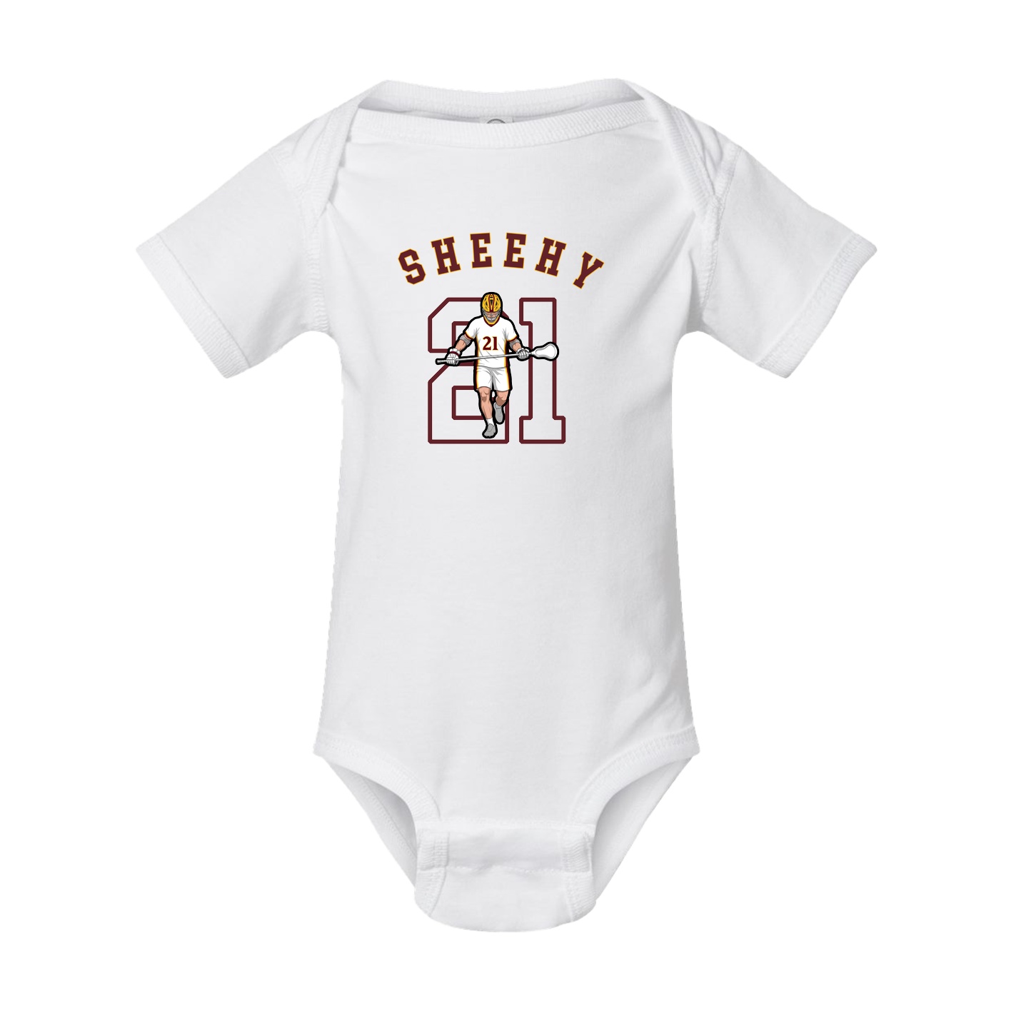 Baby Onesie — Shirsey Arch in White