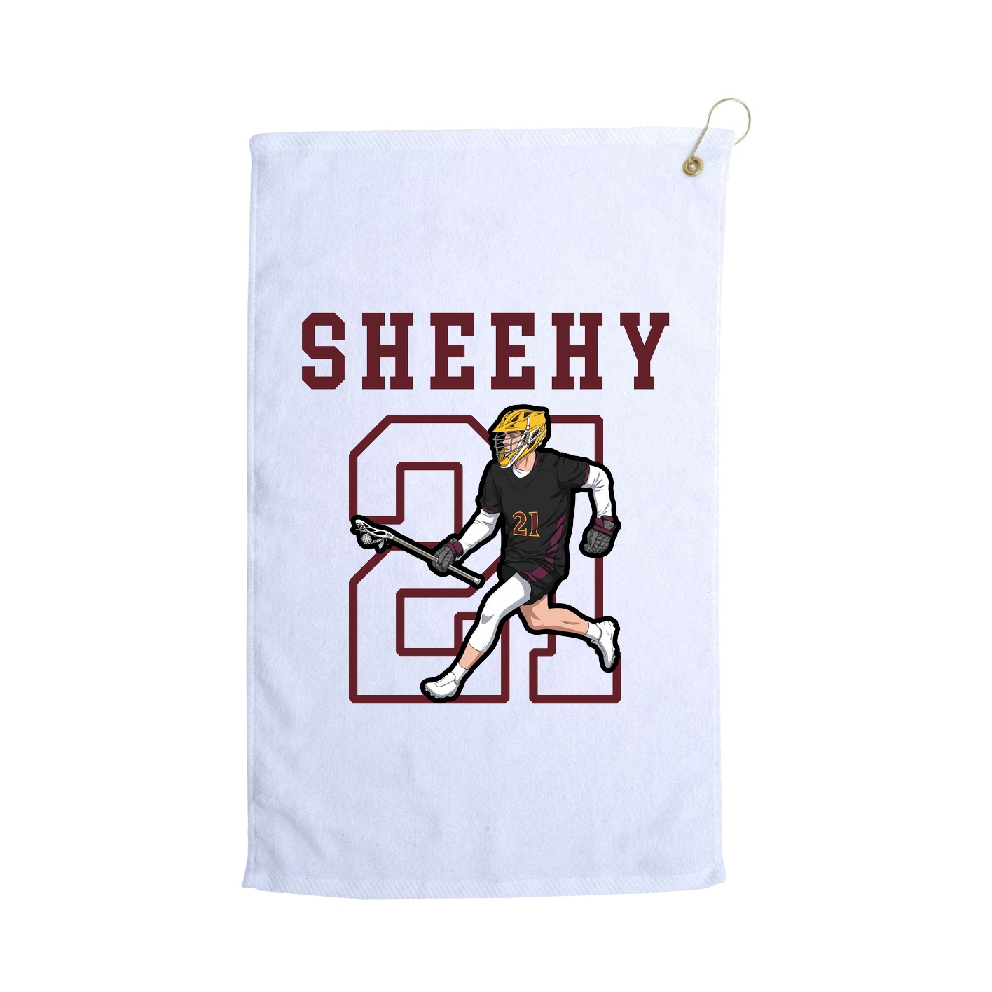 Golf Towel — Shirsey in White