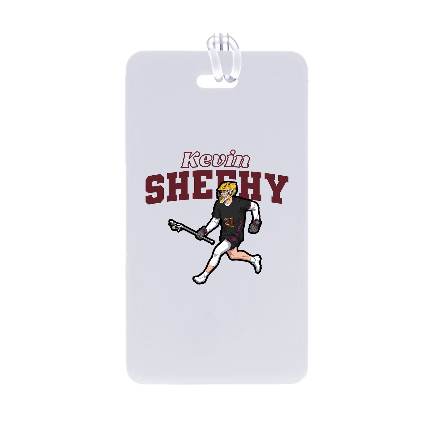 Bag Tag — Name Arch in Classic