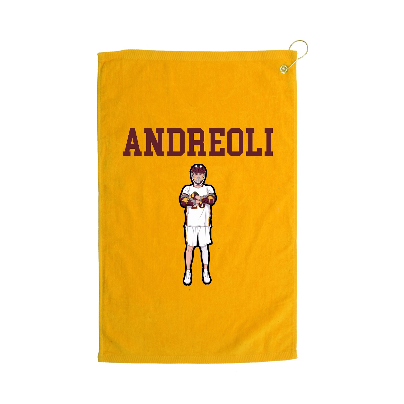 Golf Towel — Shirsey in Gold