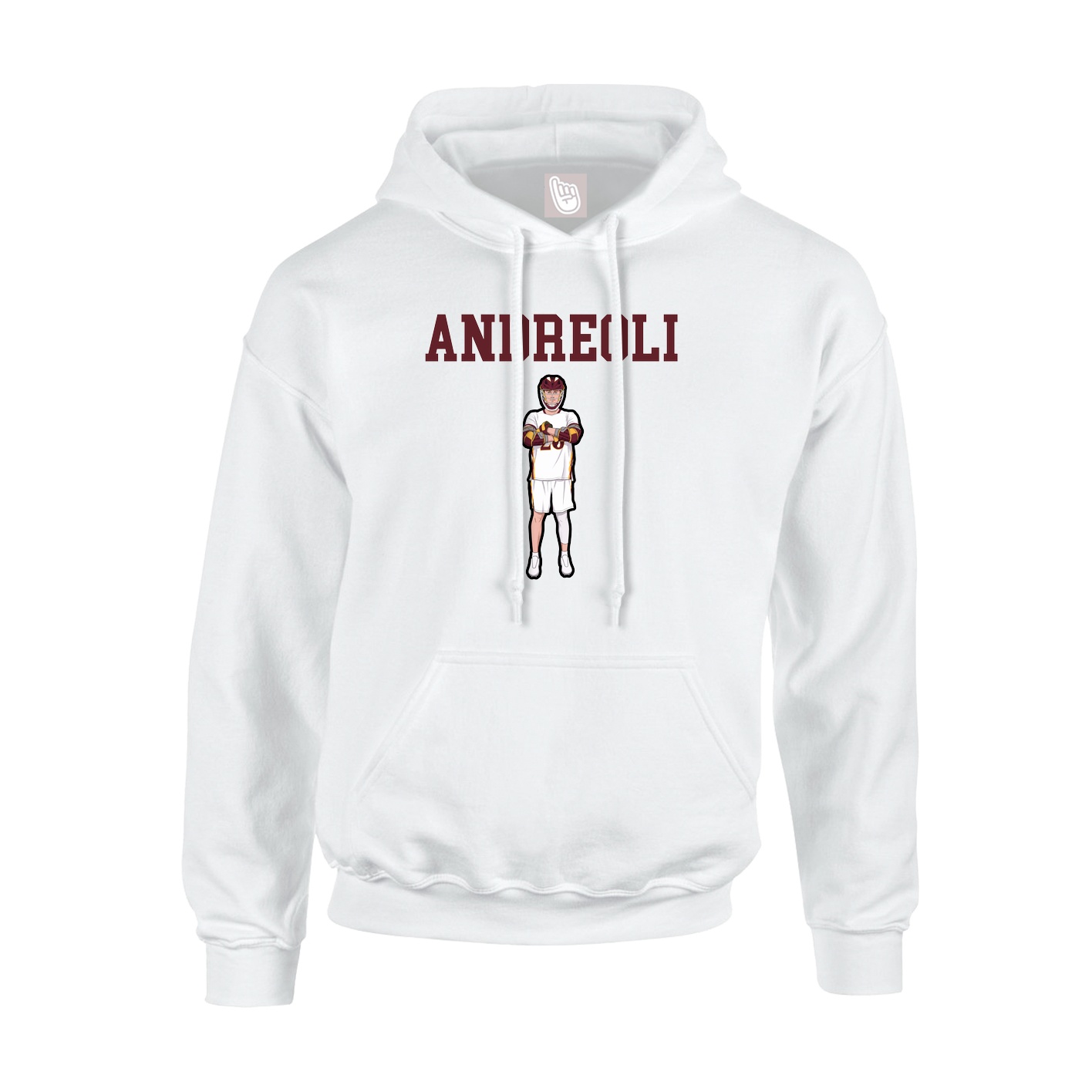 Youth Hoodie — Shirsey in White