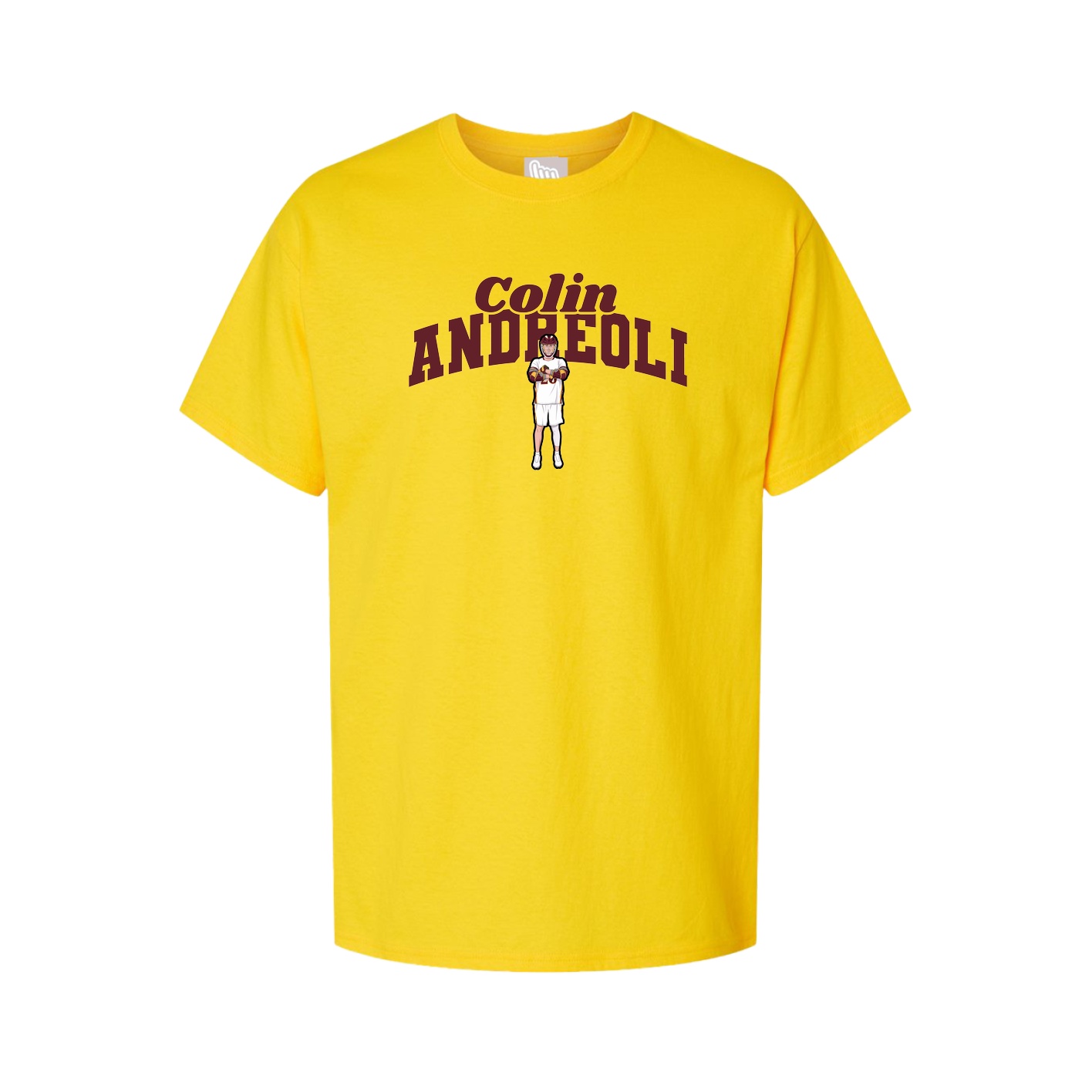 Youth Tee — Signature Arch in Gold