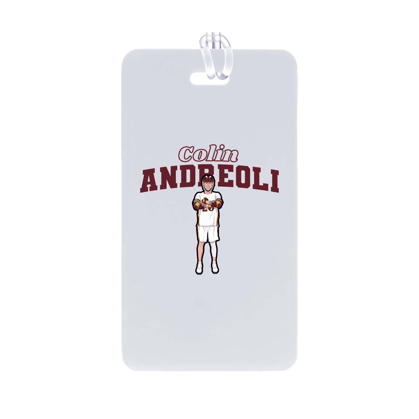 Bag Tag — Name Arch in Classic