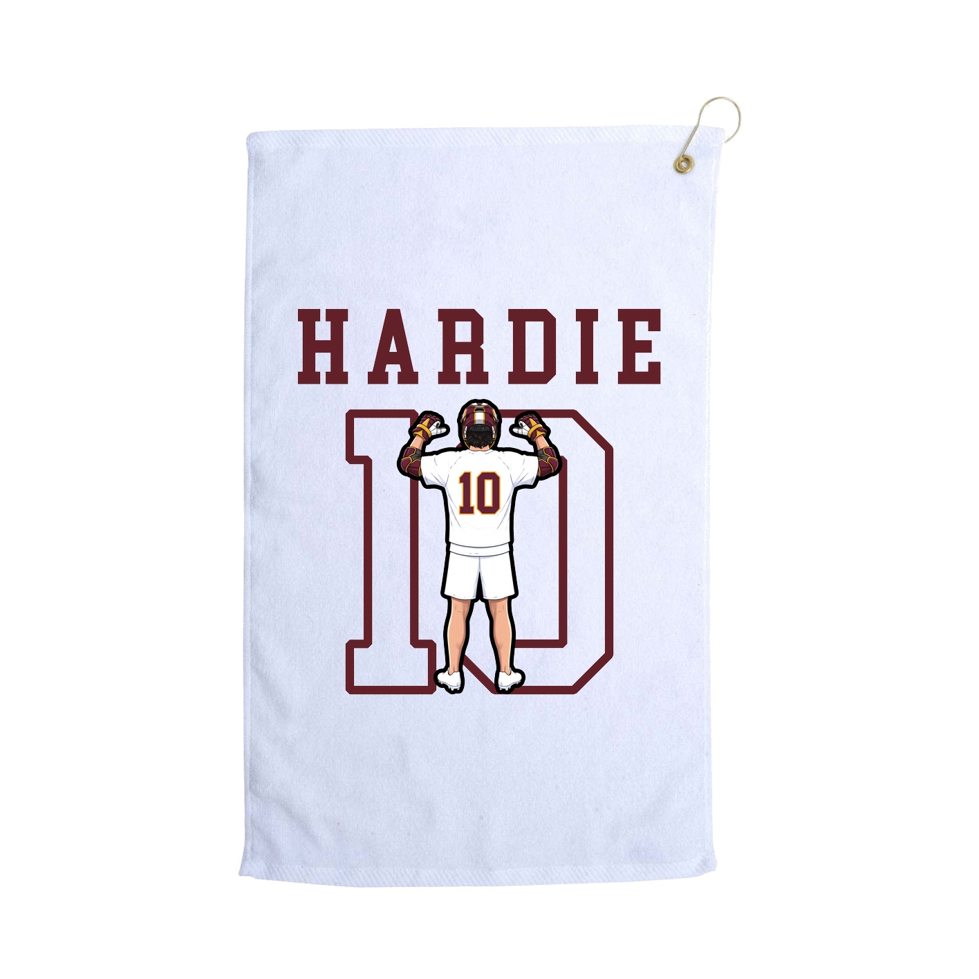 Golf Towel — Shirsey in White