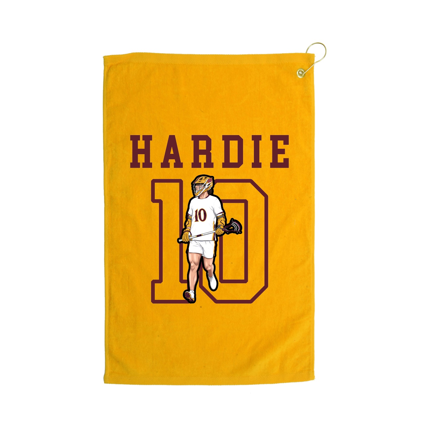 Golf Towel — Shirsey in Gold