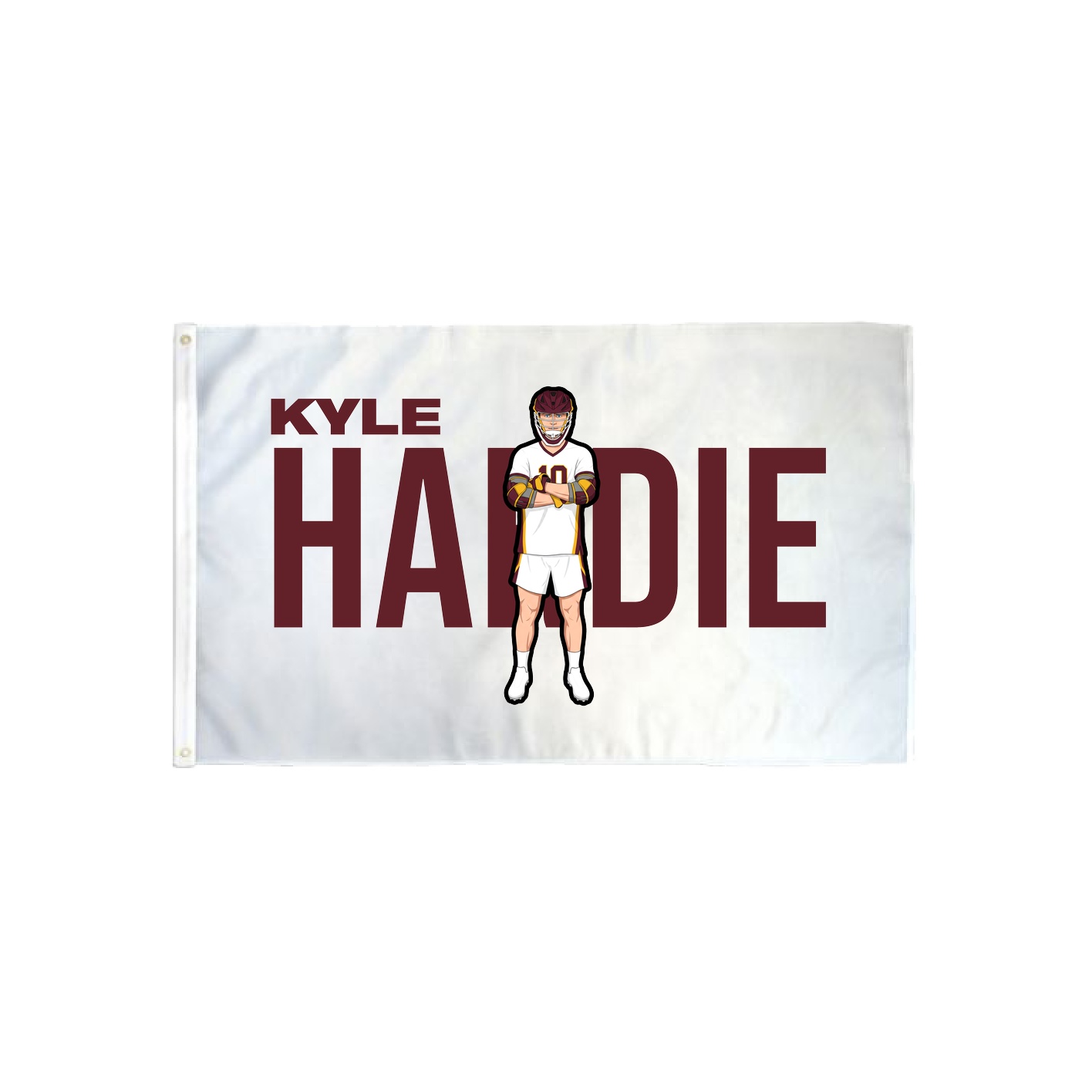3x5 Flag — Player Name in Classic
